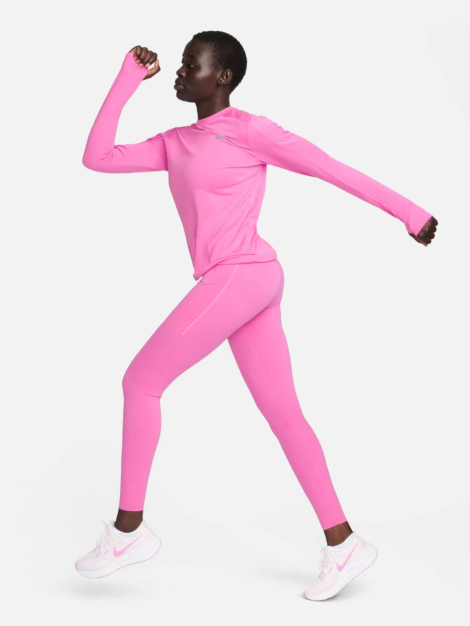 NIKE Блуза W NK DF PACER CREW