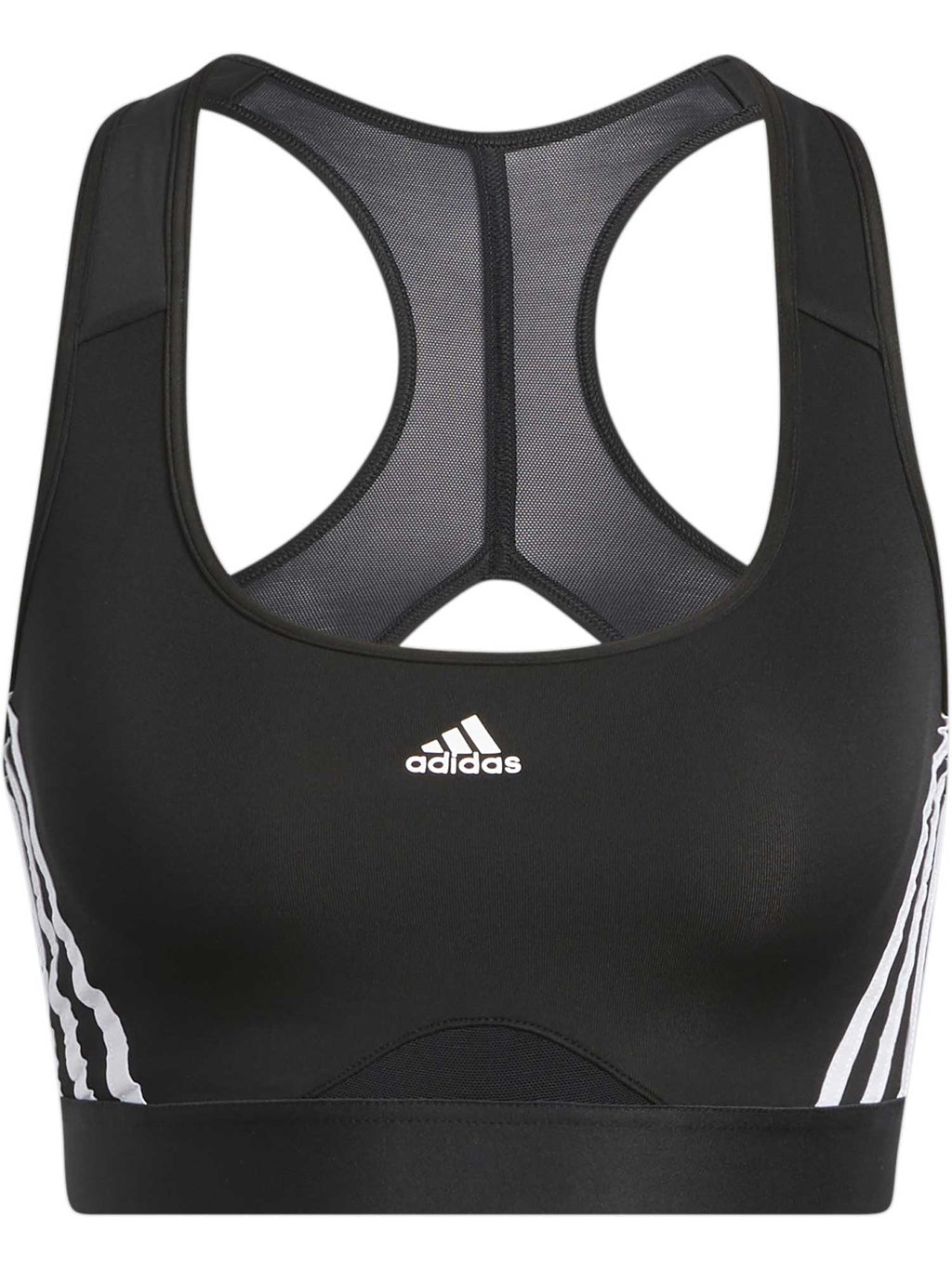 ADIDAS PERFORMANCE Спортен сутиен Powerreact 3-Stripes
