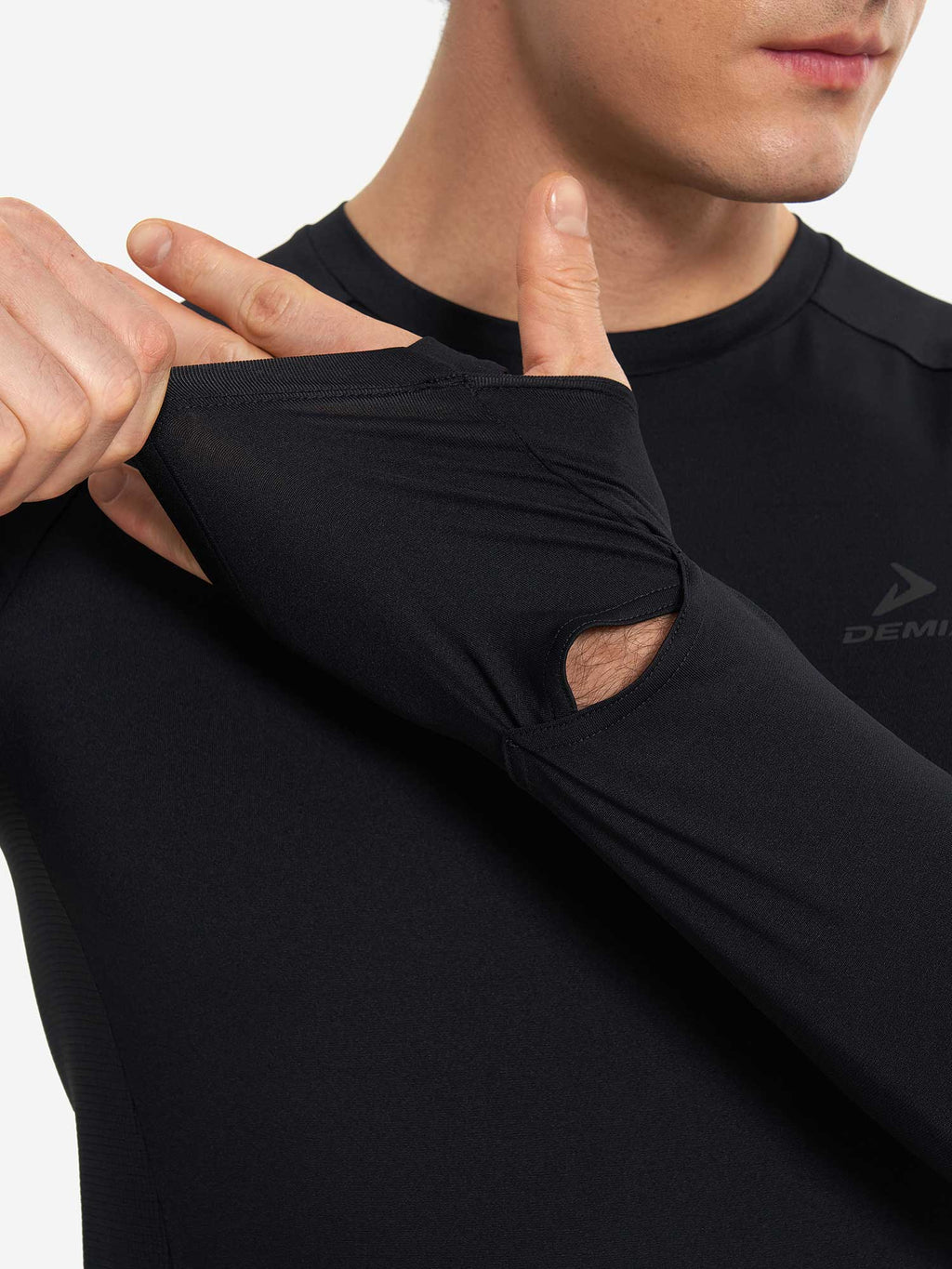 DEMIX Блуза M D Running Tech Light LS T-Shirt