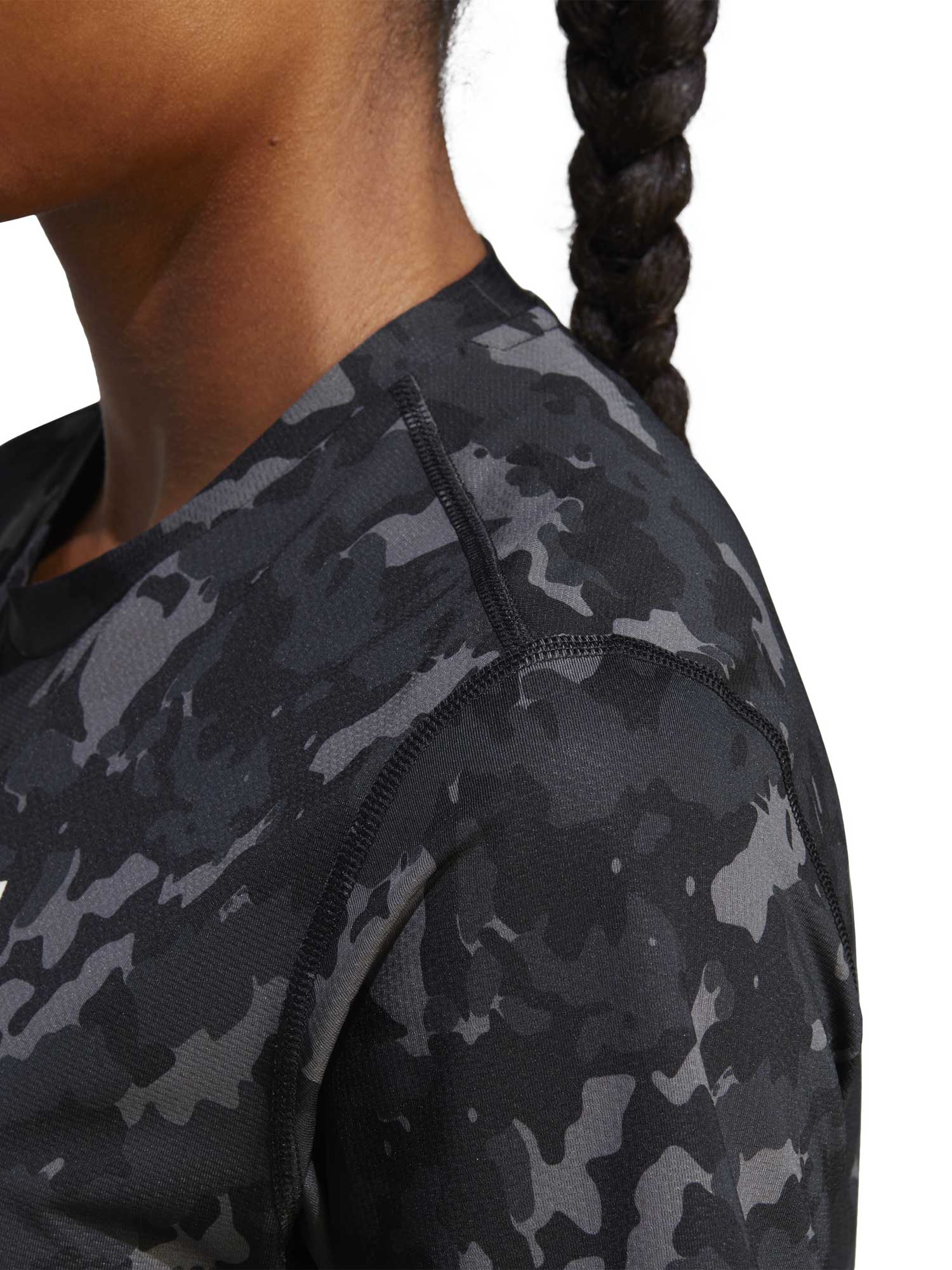 ADIDAS PERFORMANCE Тениска Own the Run Camo Running