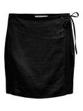 ONLY Пола ONLCARO MW WRAP LINEN BL SKIRT CC PNT