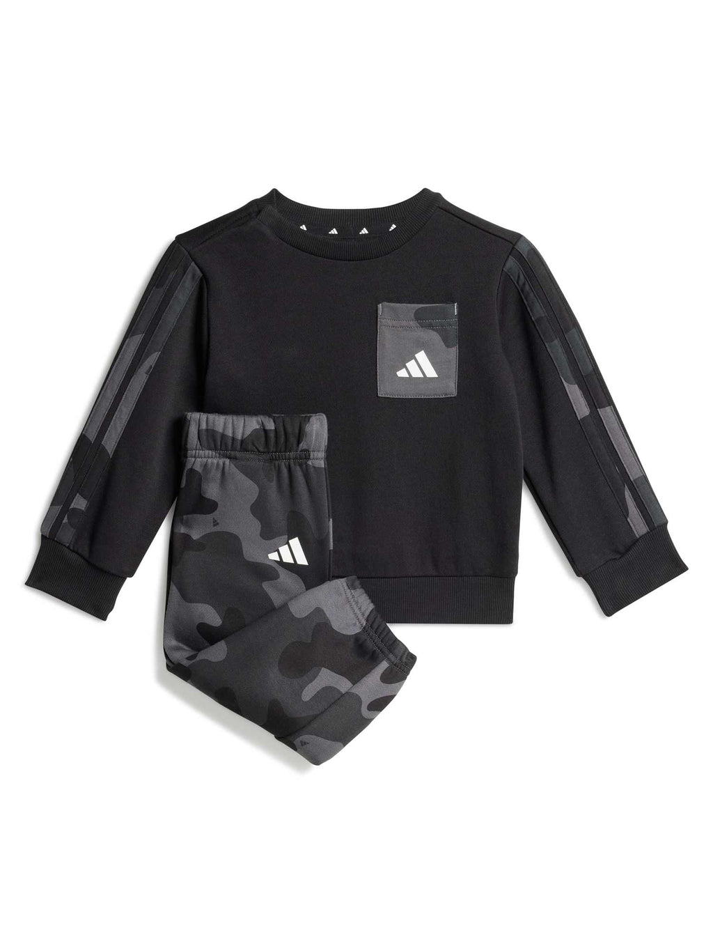 ADIDAS SPORTSWEAR Спортен екип Seasonal Essentials Camo Fleece