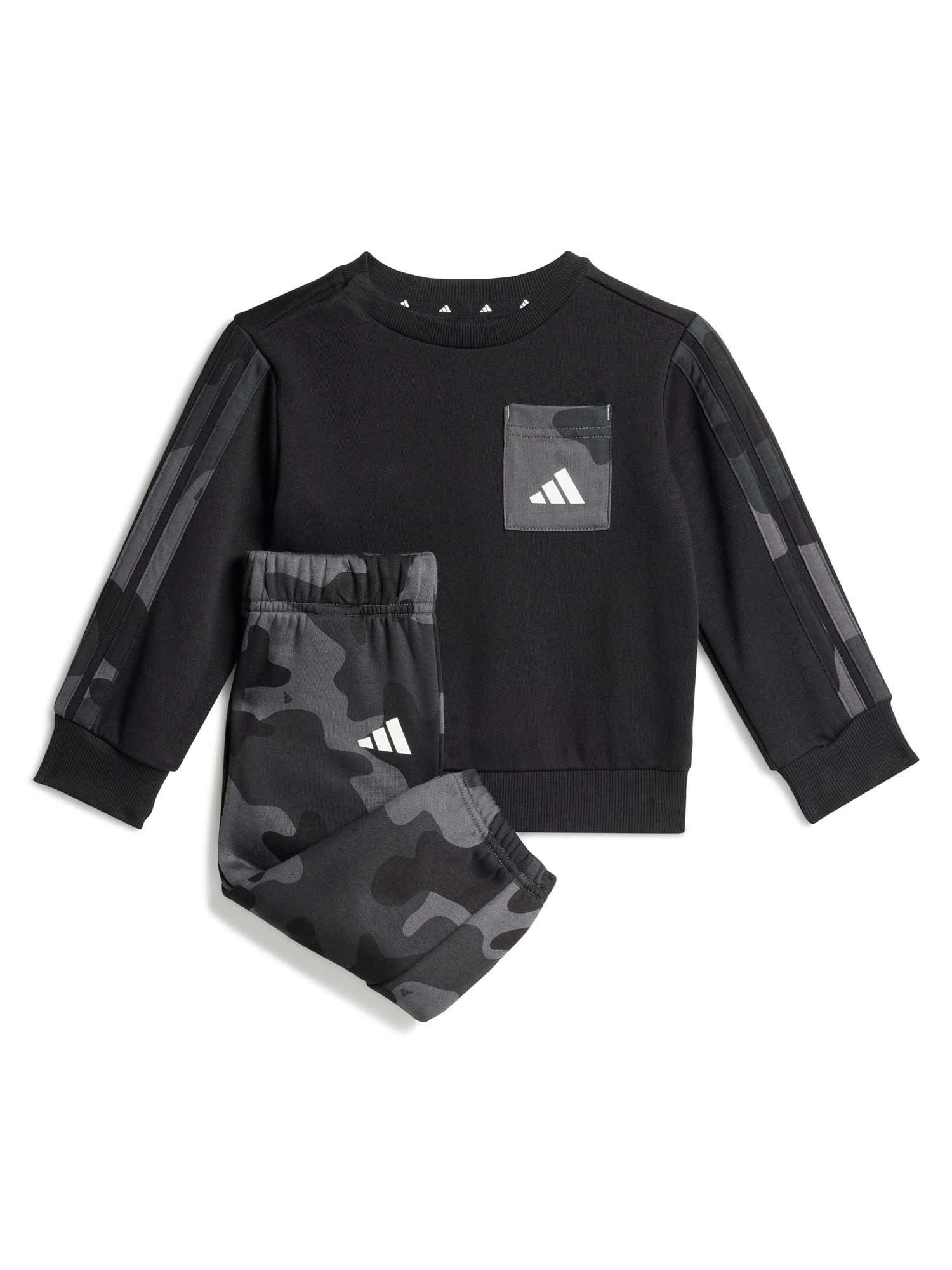 ADIDAS SPORTSWEAR Спортен екип Seasonal Essentials Camo Fleece