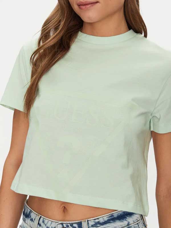 GUESS Тениска ADELE CROP T-SHIRT