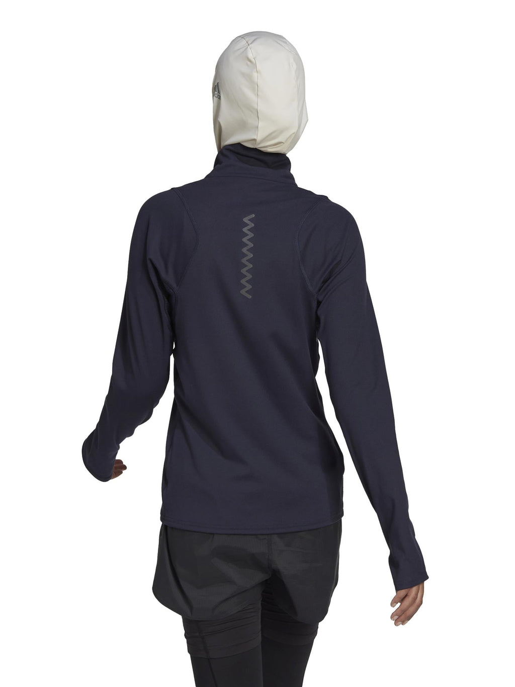 ADIDAS PERFORMANCE Блуза Run Fast Half-Zip Long Sleeve