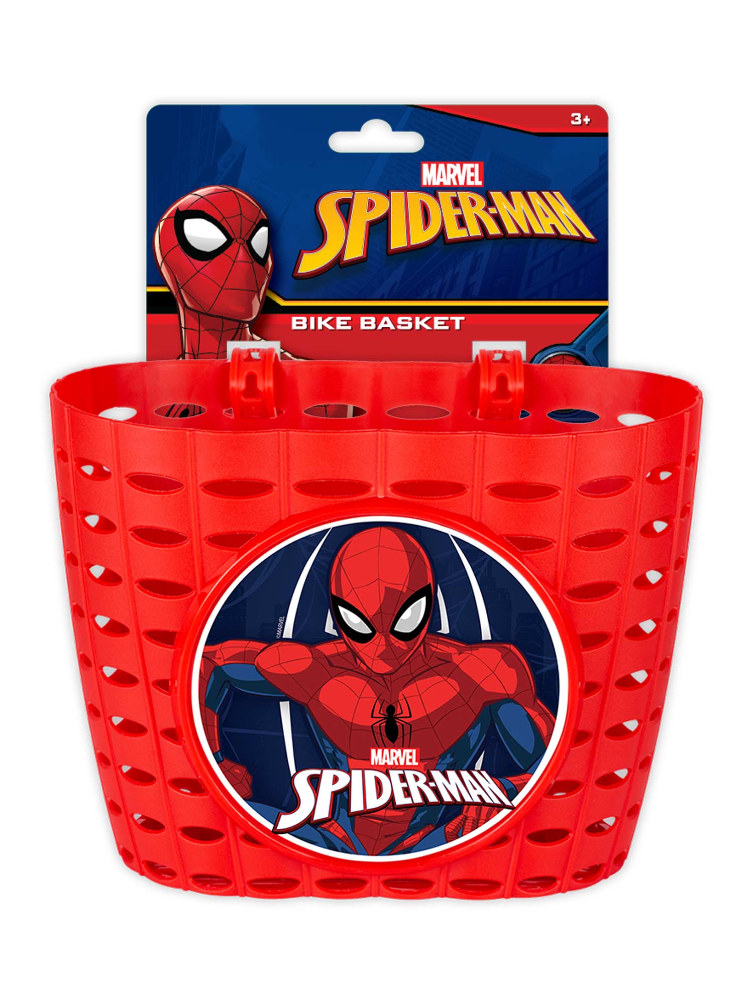 KIDS MOVIE HEROES Кошница за велосипед SPIDERMAN