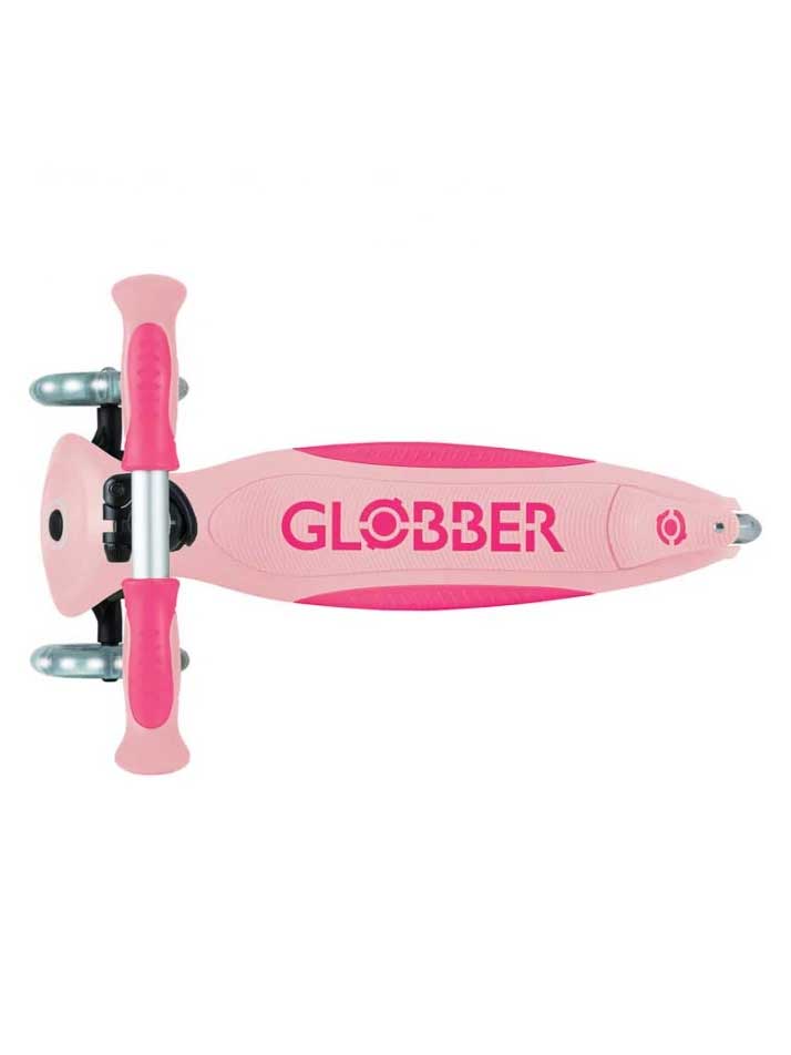 GLOBBER Сгъваема тротинетка DELUXE FLASH LIGHTS