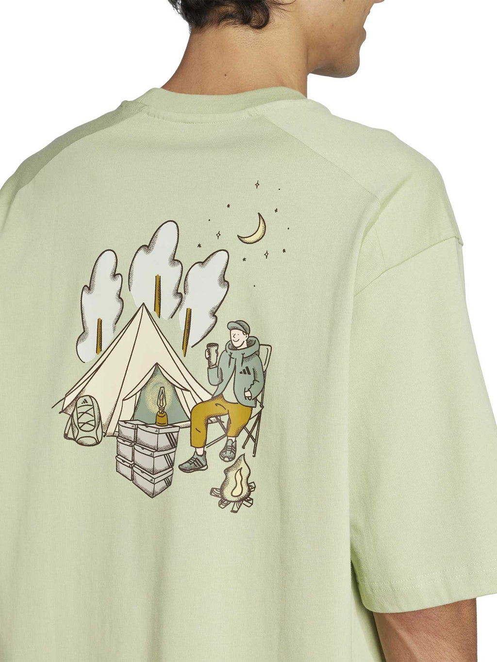 ADIDAS SPORTSWEAR Тениска Codes Doodle Camp Graphic T-Shirt