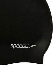 SPEEDO Плувна шапка PLAIN FLAT SILICONE CAP