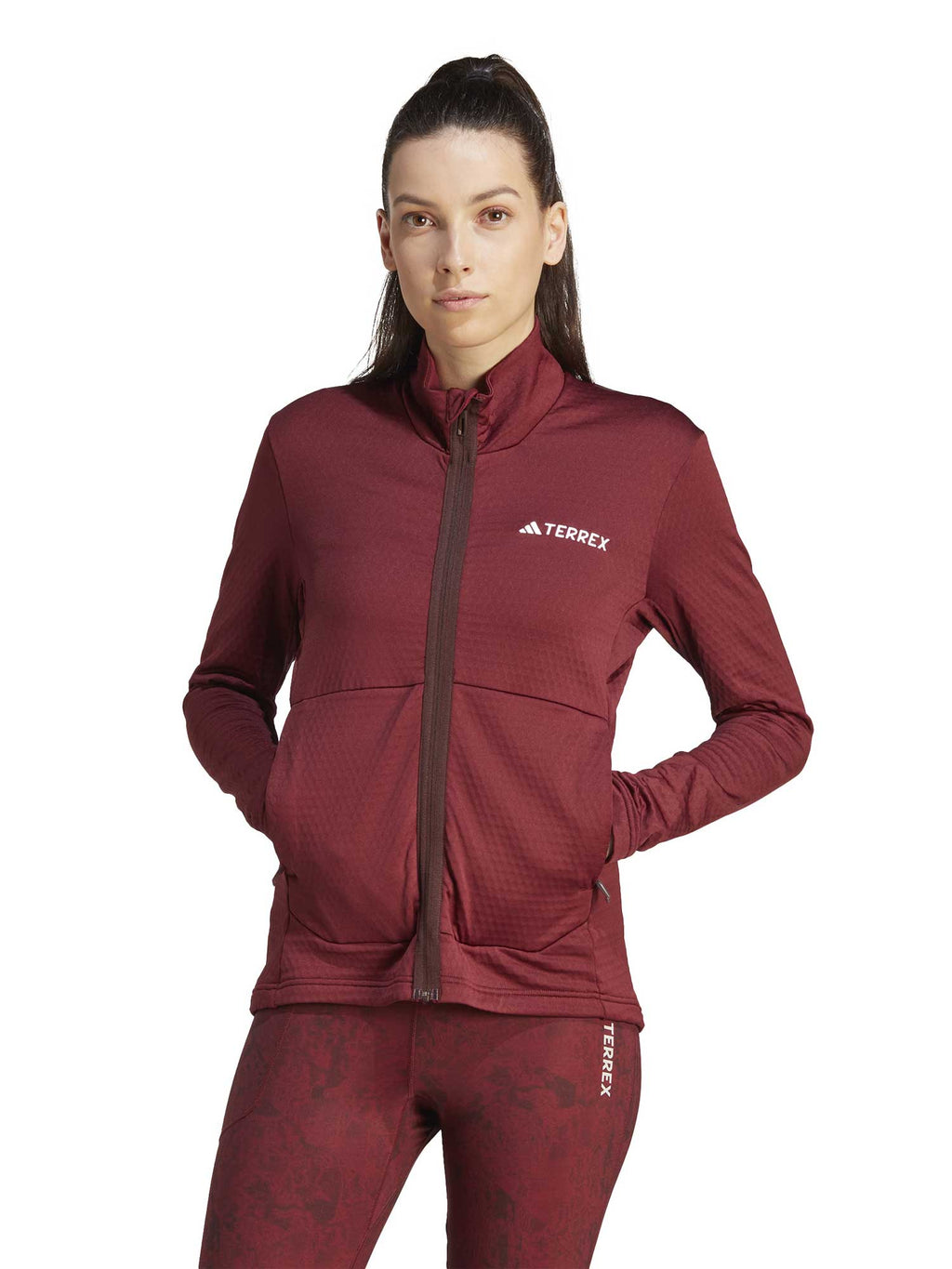 ADIDAS PERFORMANCE Спортно горнище Terrex Multi Light Fleece