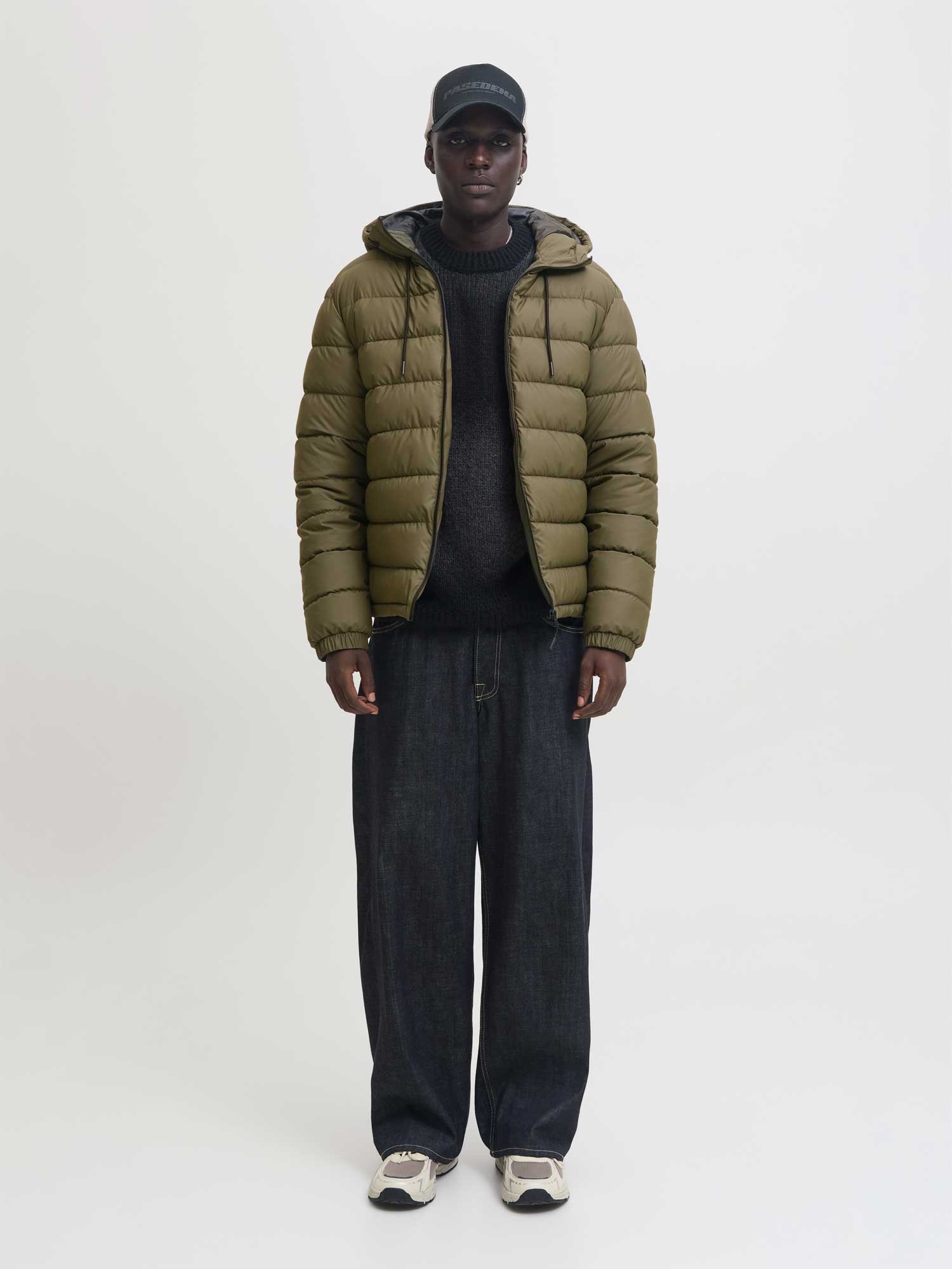 JACK & JONES Яке JCOPOINT PU PUFFER JACKET BF