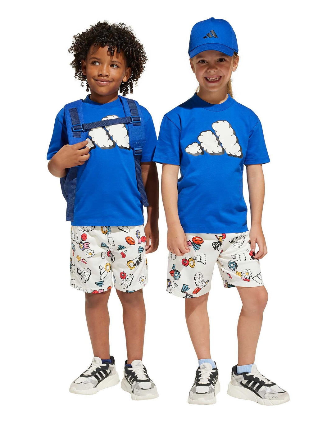 ADIDAS SPORTSWEAR Спортен екип Seasonal Essentials Fun Tee Set Kids