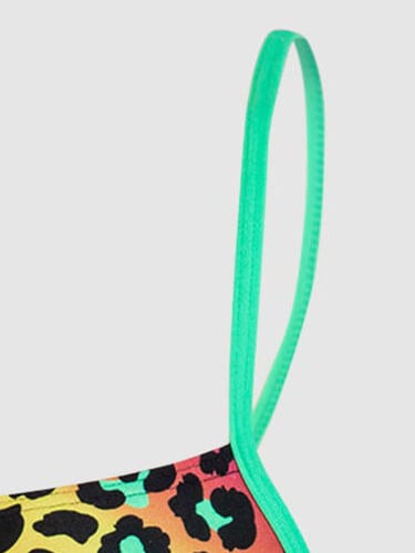SPEEDO Бански горнище WOMENS ALLOVER DIGITAL