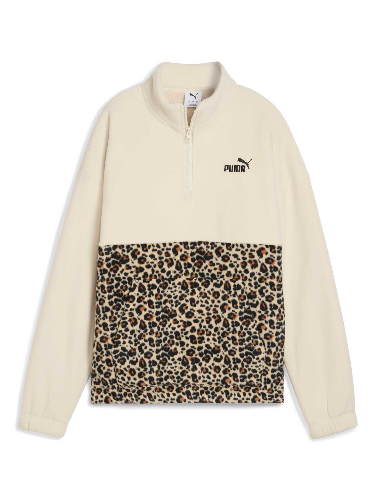 PUMA Полар ESS GRAPHIC Animal Relaxed Half-Zip Crew