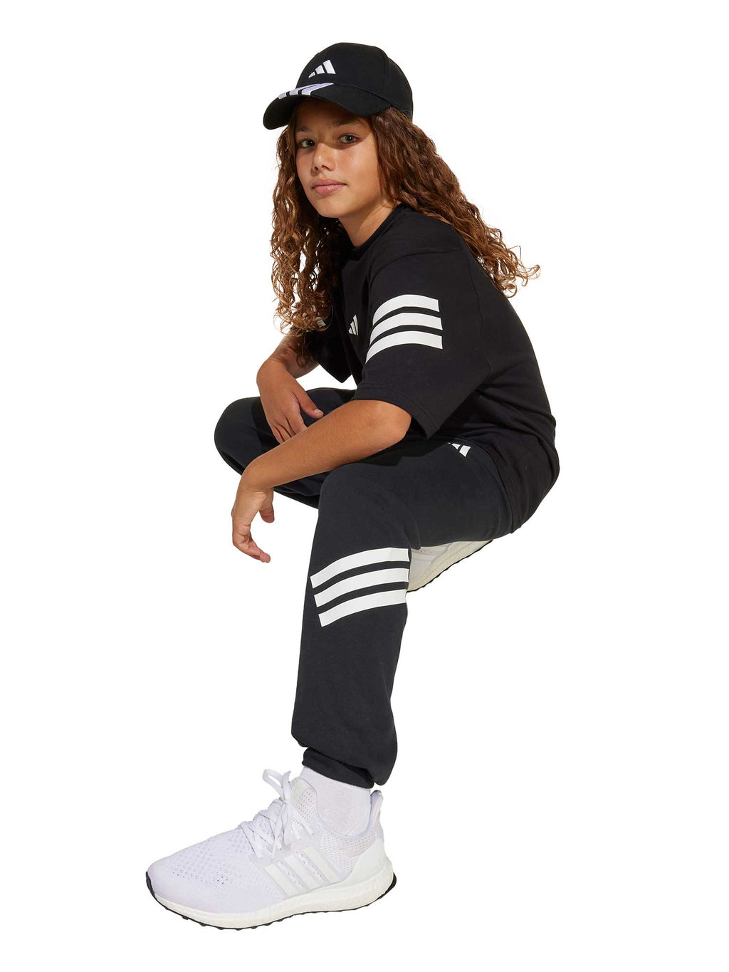 ADIDAS SPORTSWEAR Спортно долнище Future Icons 3-Stripes Wide Pants