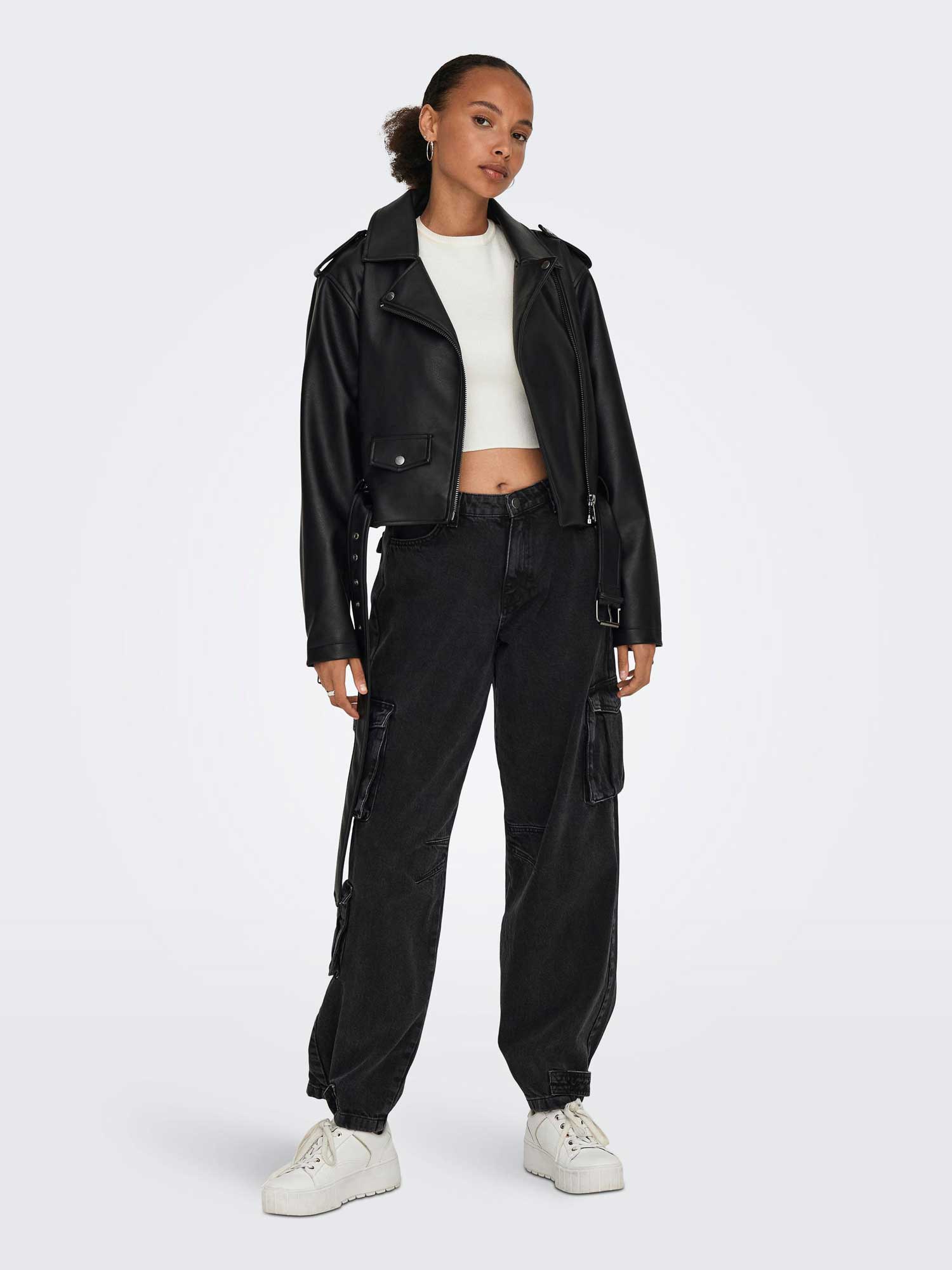 ONLY Яке ONLLOUIE FAUX LEAHTER BIKER OTW