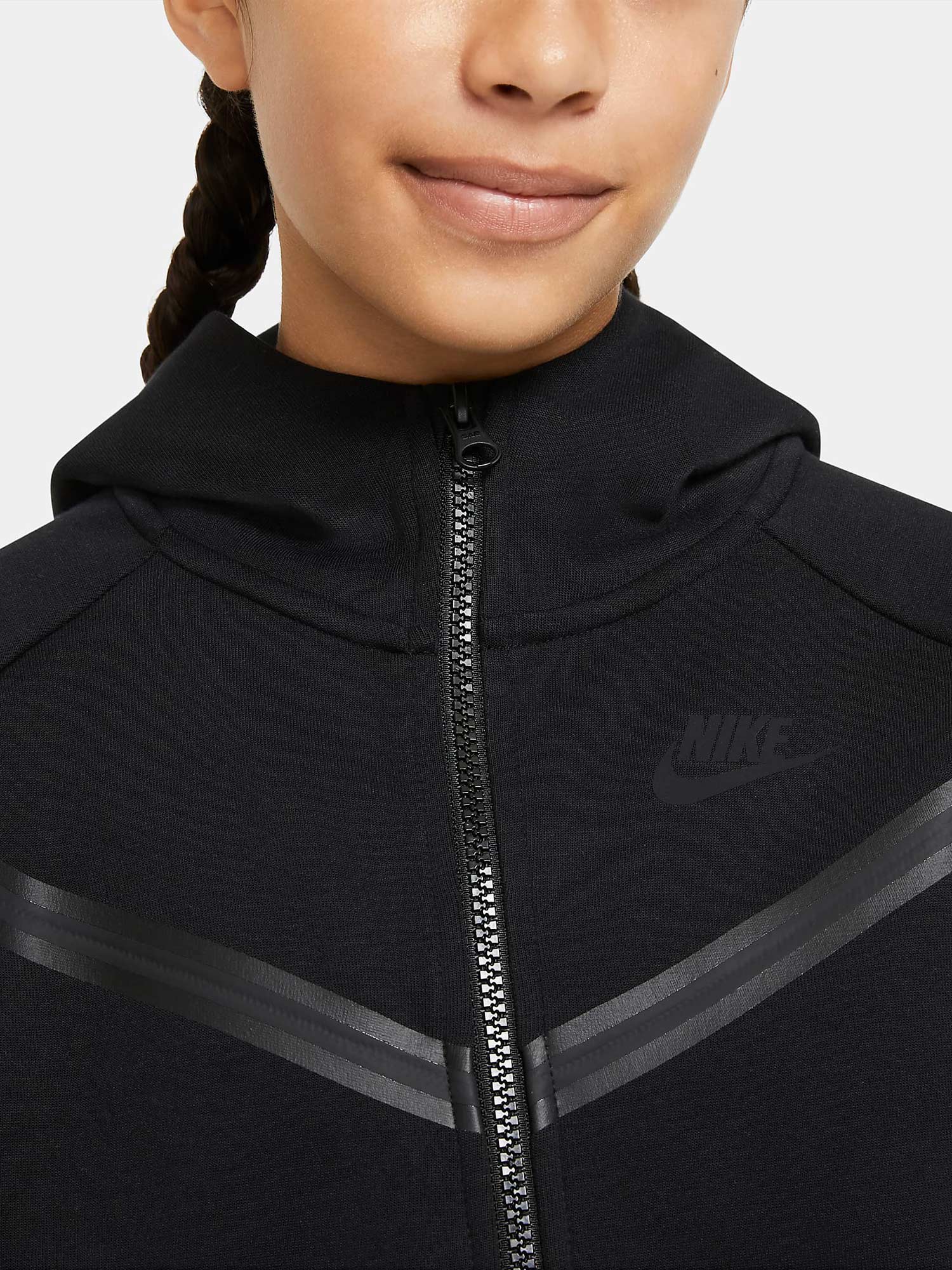 NIKE Суитшърт G NSW TCH FLC WR HOODIE FZ