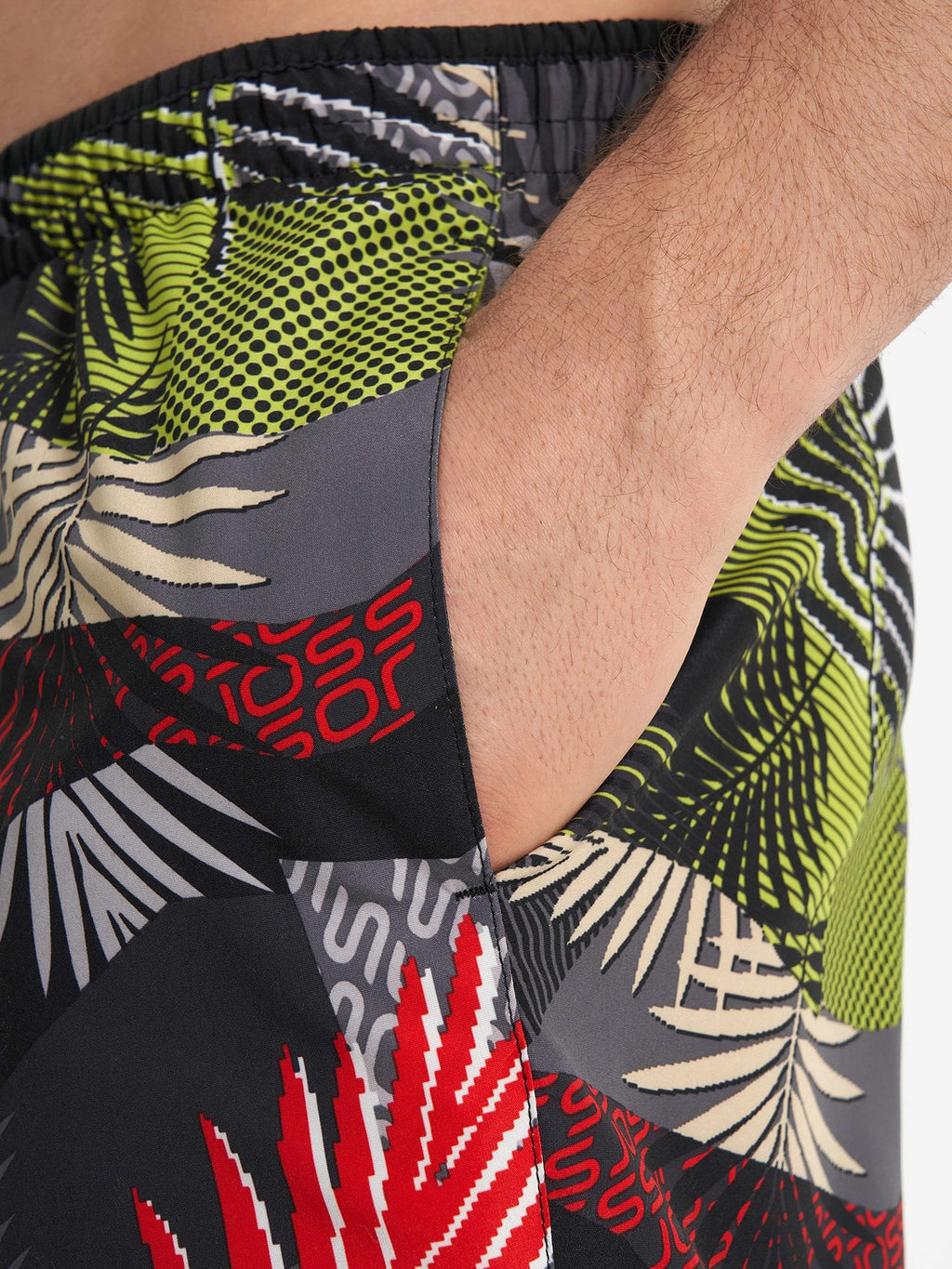 JOSS Плувни шорти 35 cm Beachwear Small Graphic