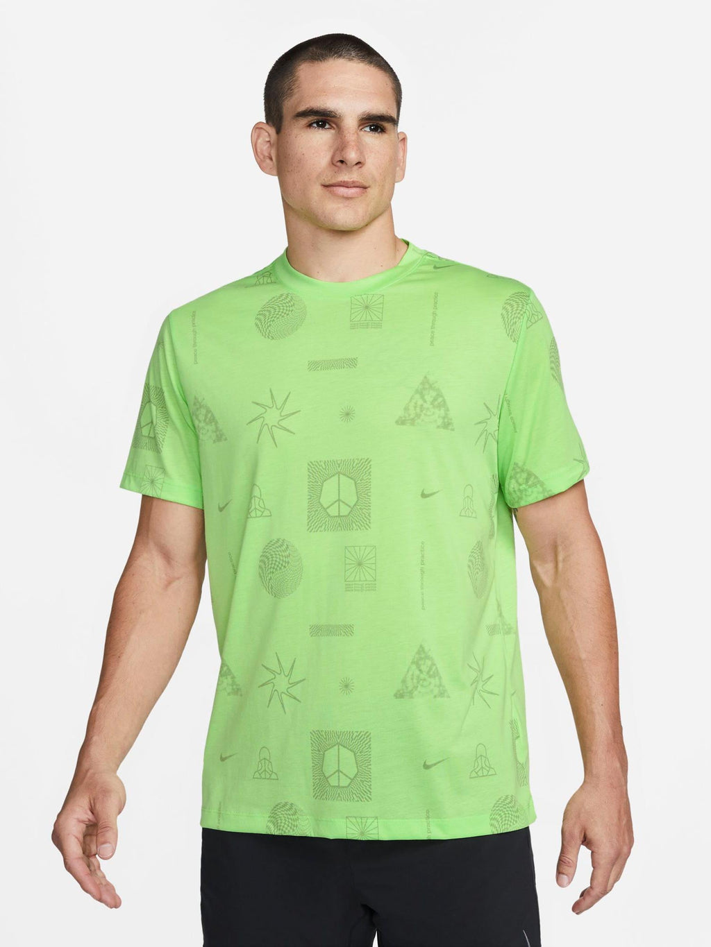 NIKE Тениска M DF DB YOGA