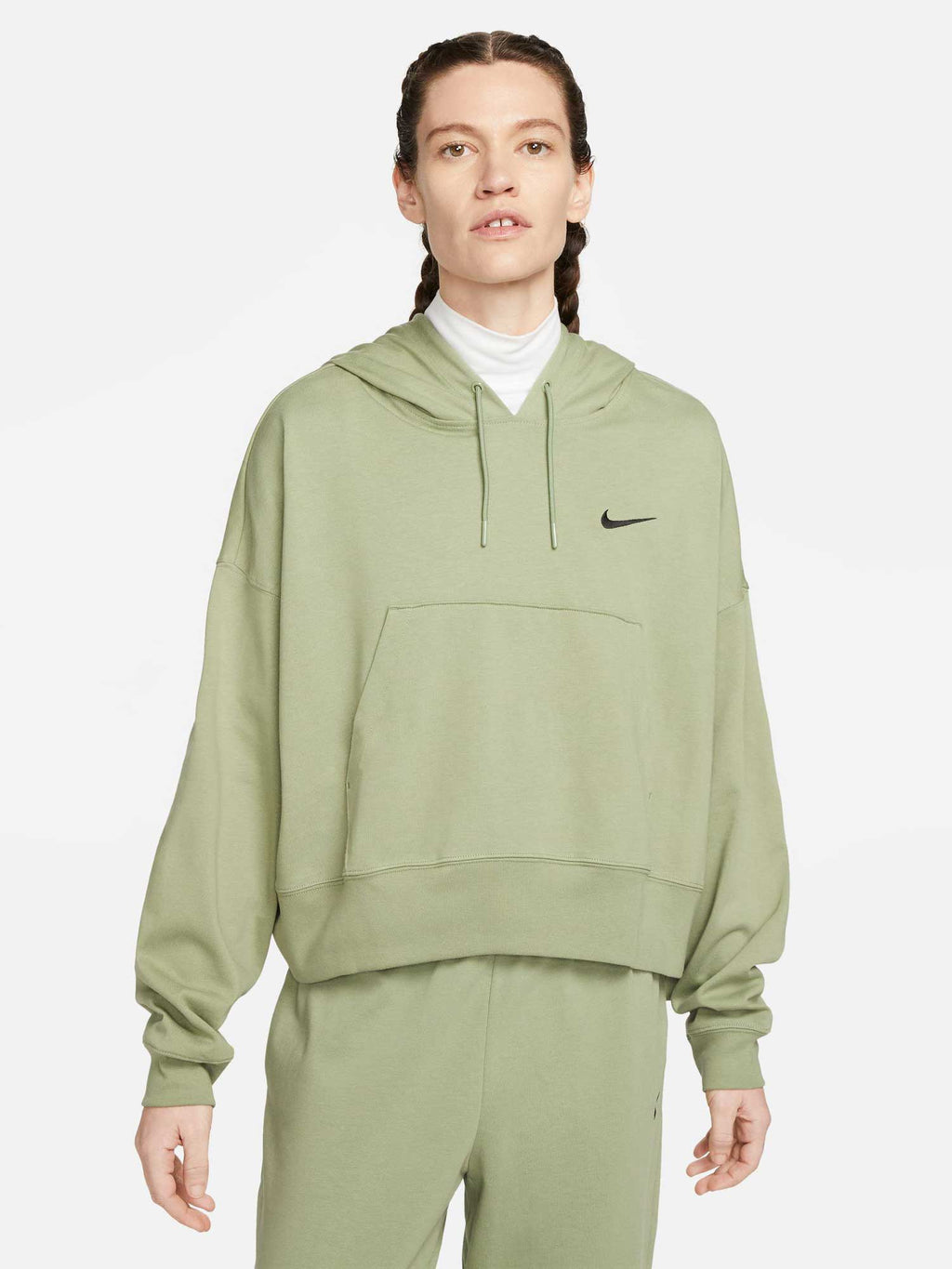 NIKE Суитшърт W NSW JRSY OS PO HOODIE
