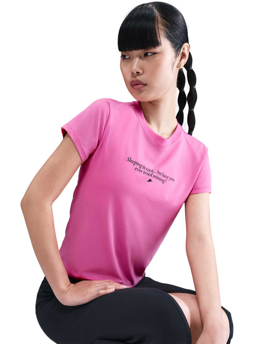 NIKE Тениска W NSW NK CHLL KNIT TEE VRB