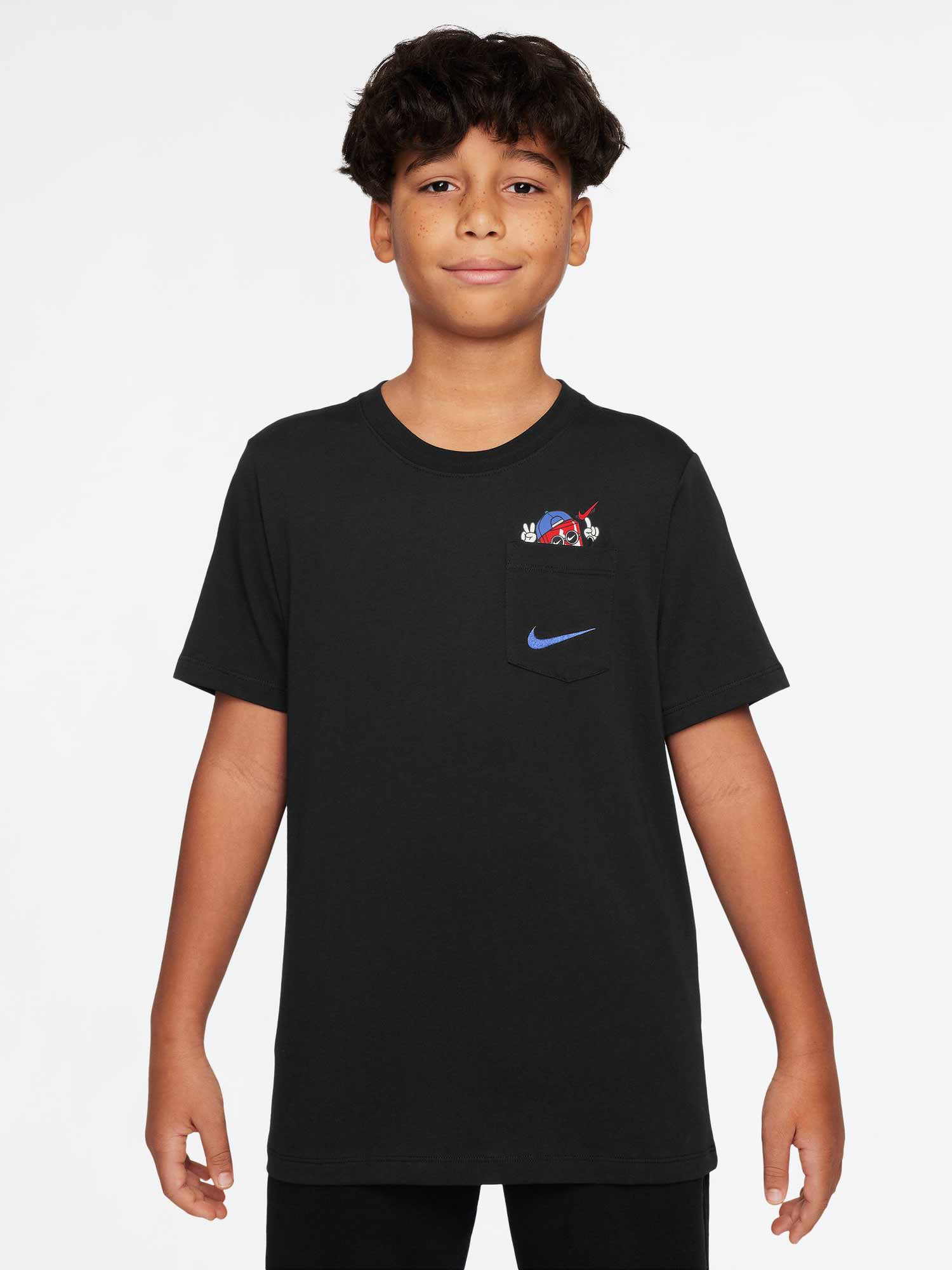 NIKE Тениска K NSW TEE BOXY PKT