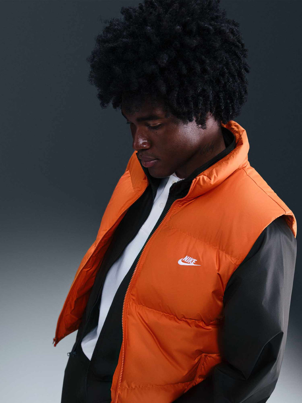 NIKE Елек M NK TF CLUB PUFFER VEST 650
