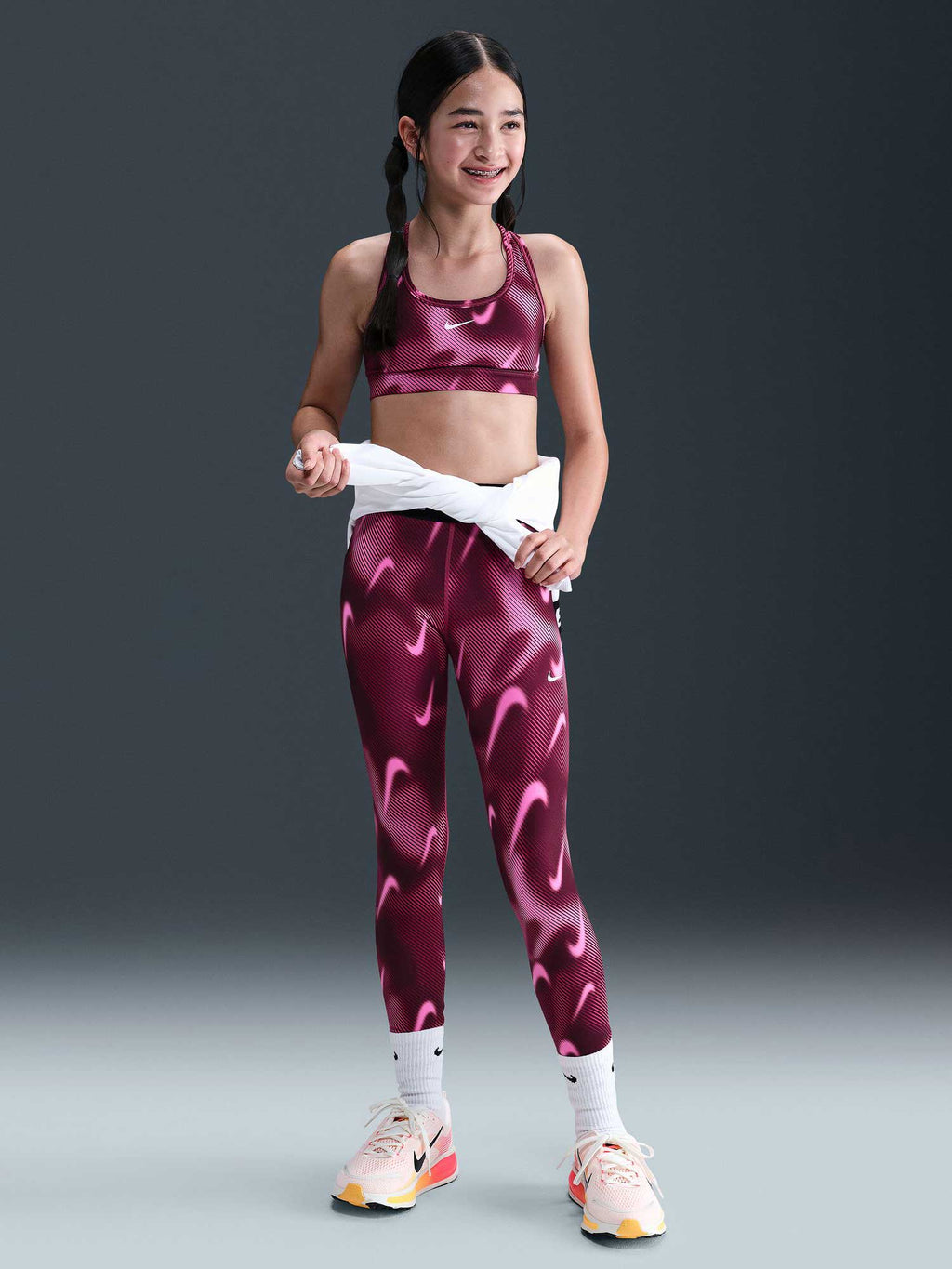 NIKE Спортен сутиен G NP SWSH BRA SPORT VNR