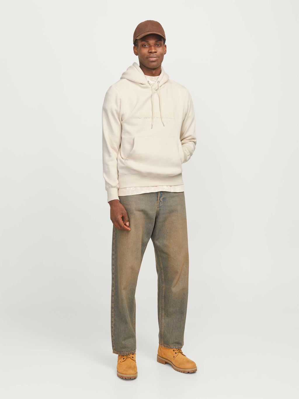 JACK & JONES Суитшърт JORFREDERIKSBERG SWEAT HOOD SPA