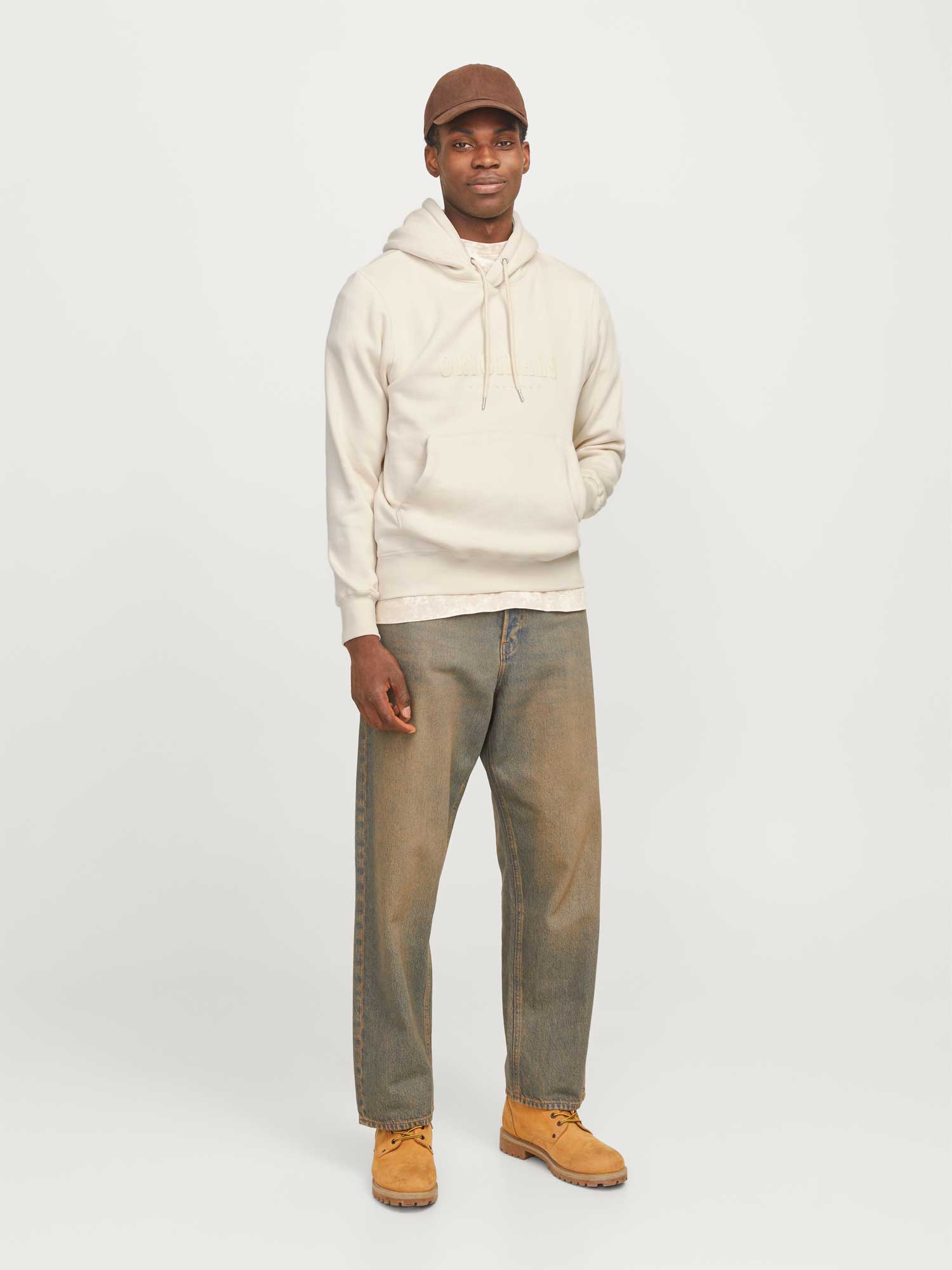 JACK & JONES Суитшърт JORFREDERIKSBERG SWEAT HOOD SPA