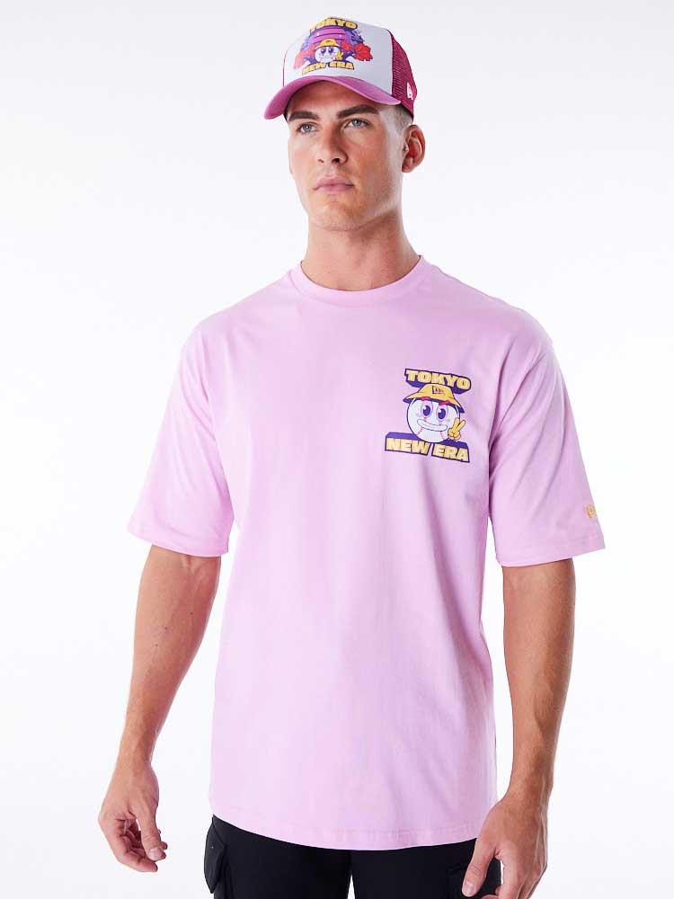 NEW ERA Тениска NE LOCATION GRPHC OS TEE