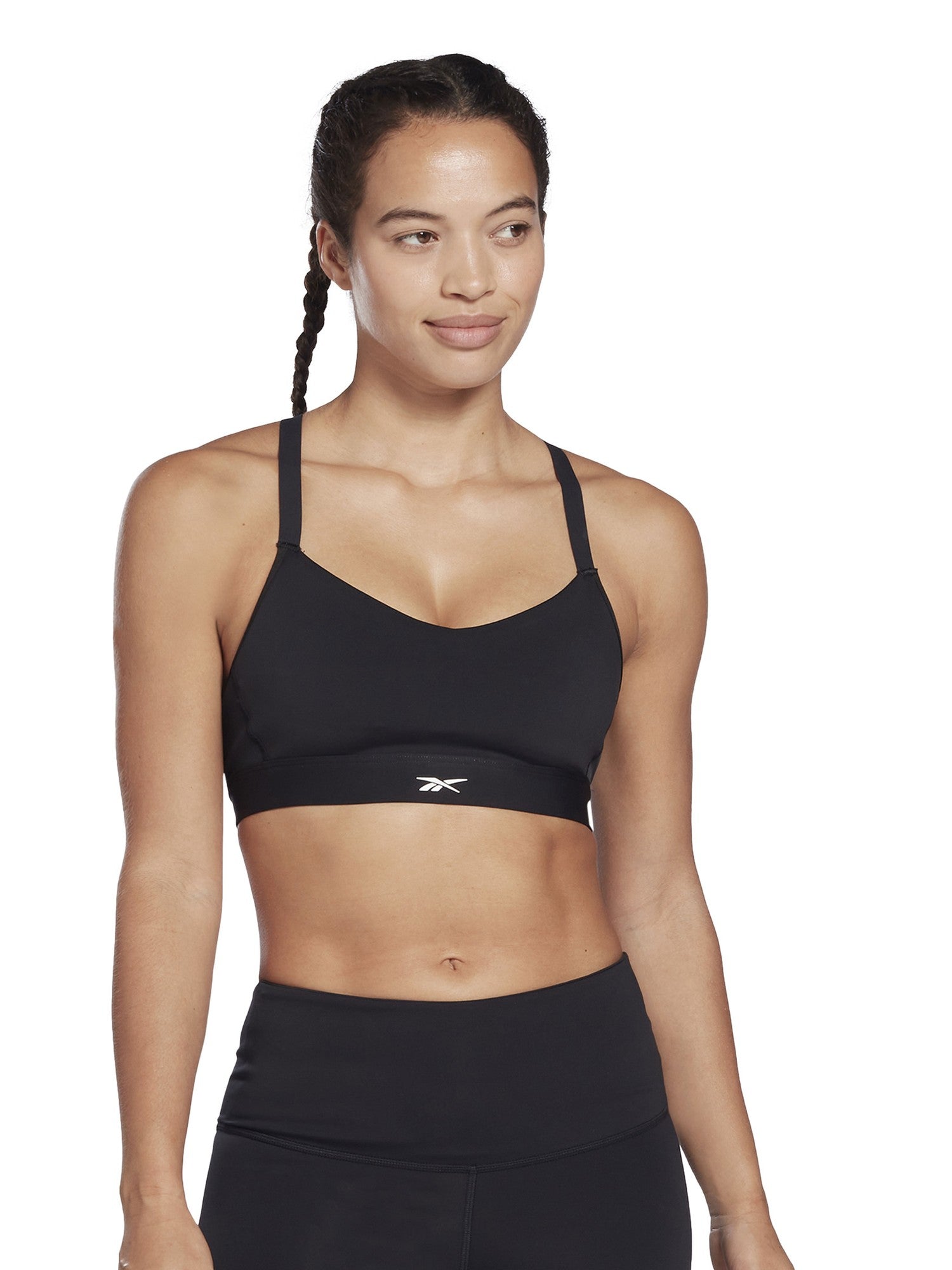 REEBOK Спортен сутиен Lux Strappy Sports
