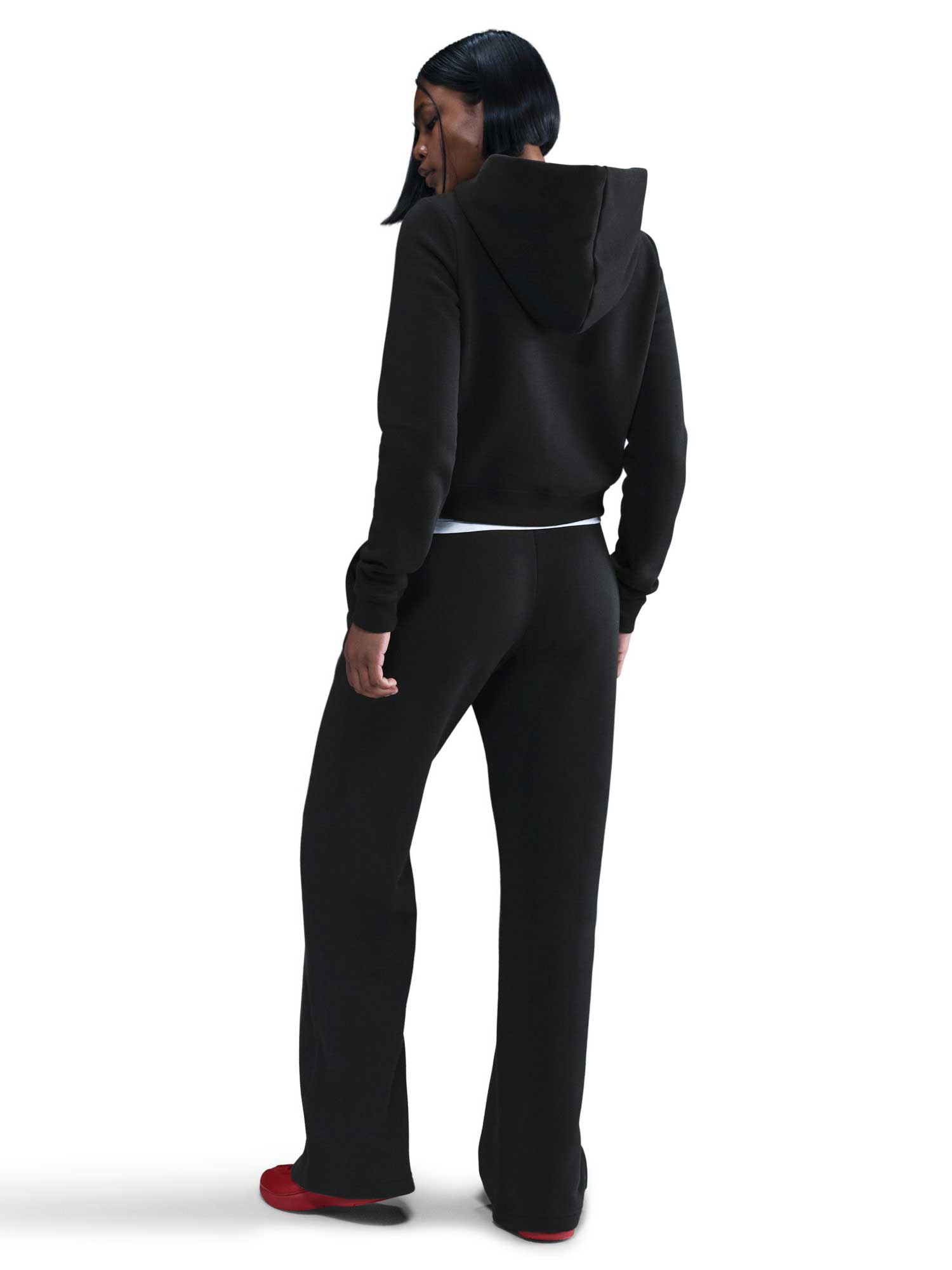 NIKE Спортно долнище W NSW PHNX FLC STRGHT LEG PNT
