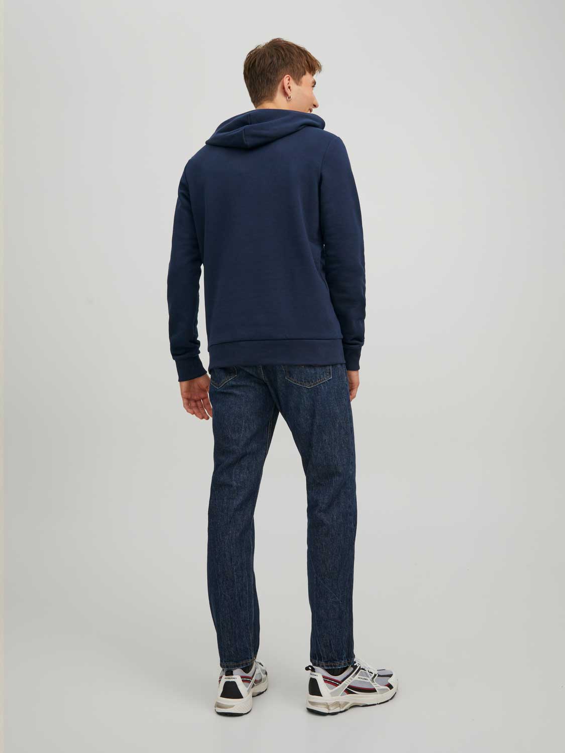 JACK & JONES Суитшърт JJECORP LOGO SWEAT HOOD NOOS