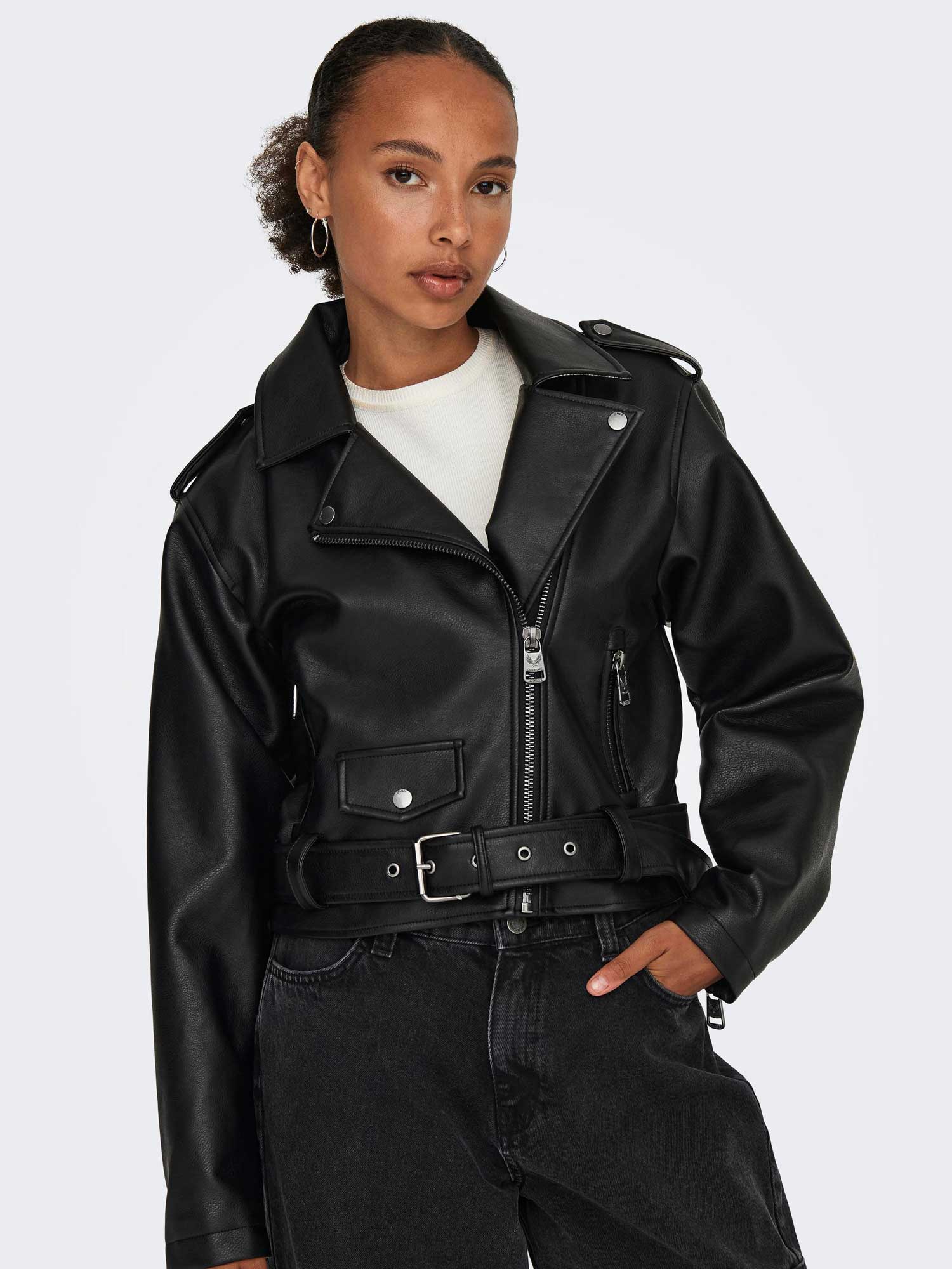 ONLY Яке ONLLOUIE FAUX LEAHTER BIKER OTW
