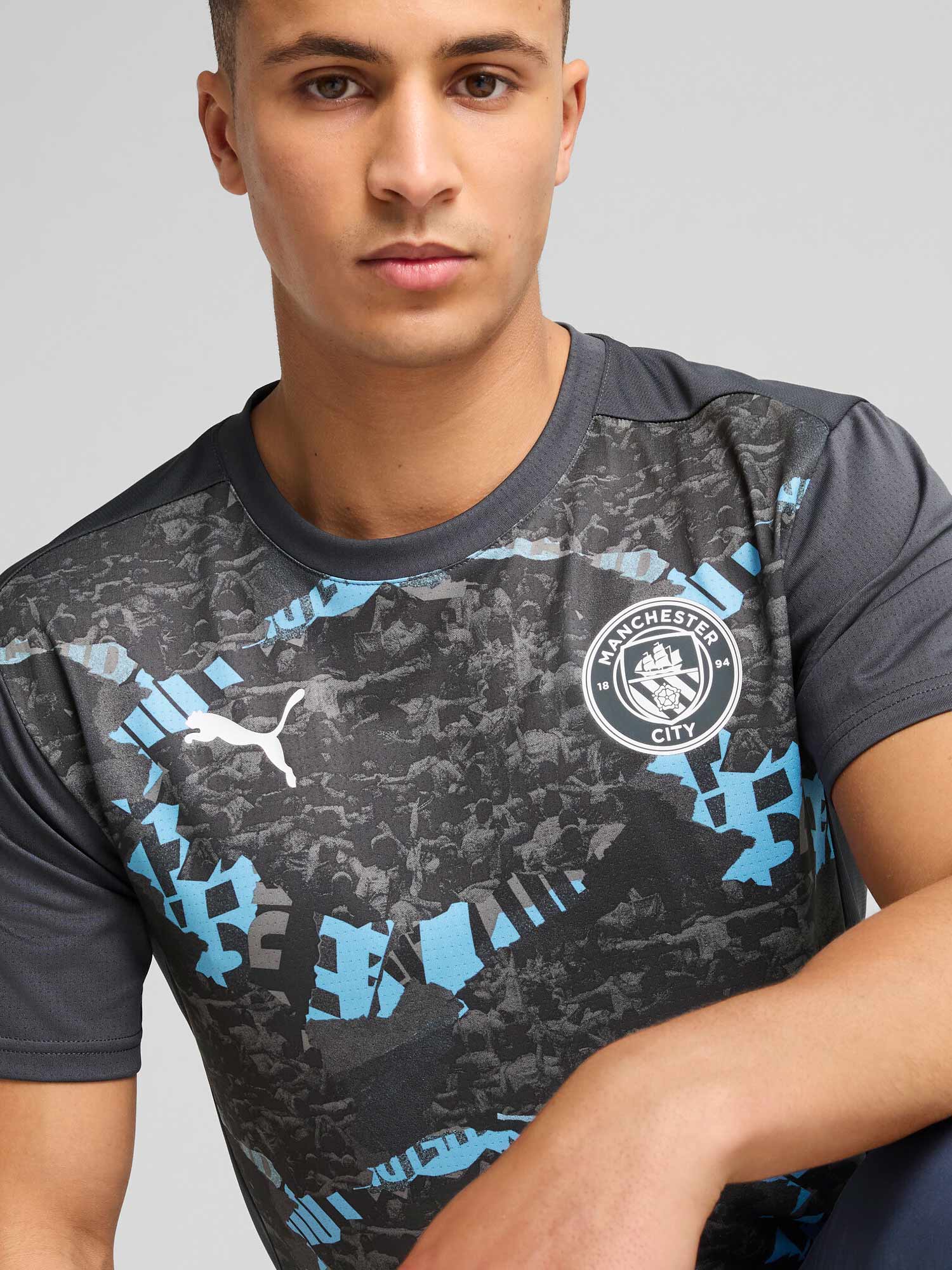 PUMA Тениска MCFC Prematch SS Jersey