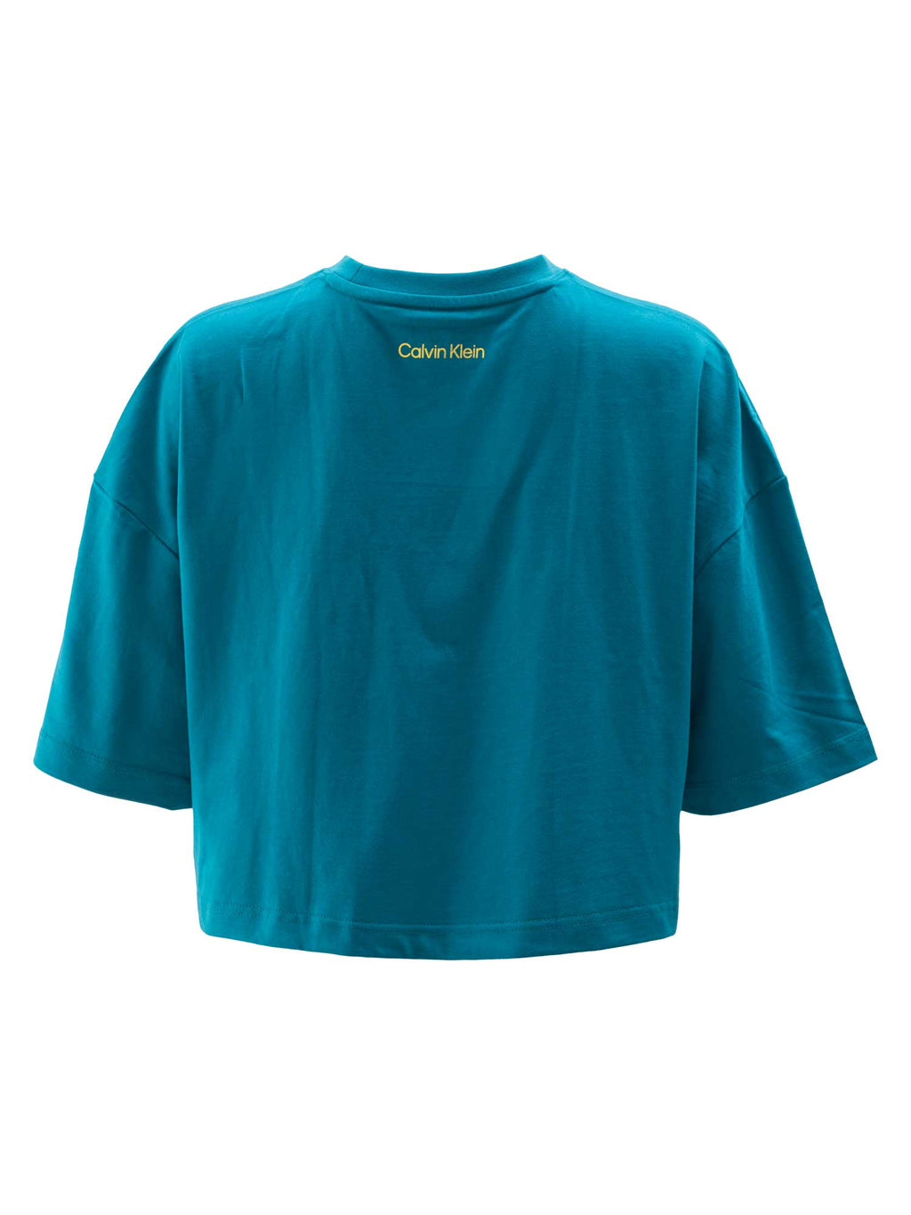 Calvin Klein Jeans Тениска OVERSIZED CROPPED NOW LOGO TEE