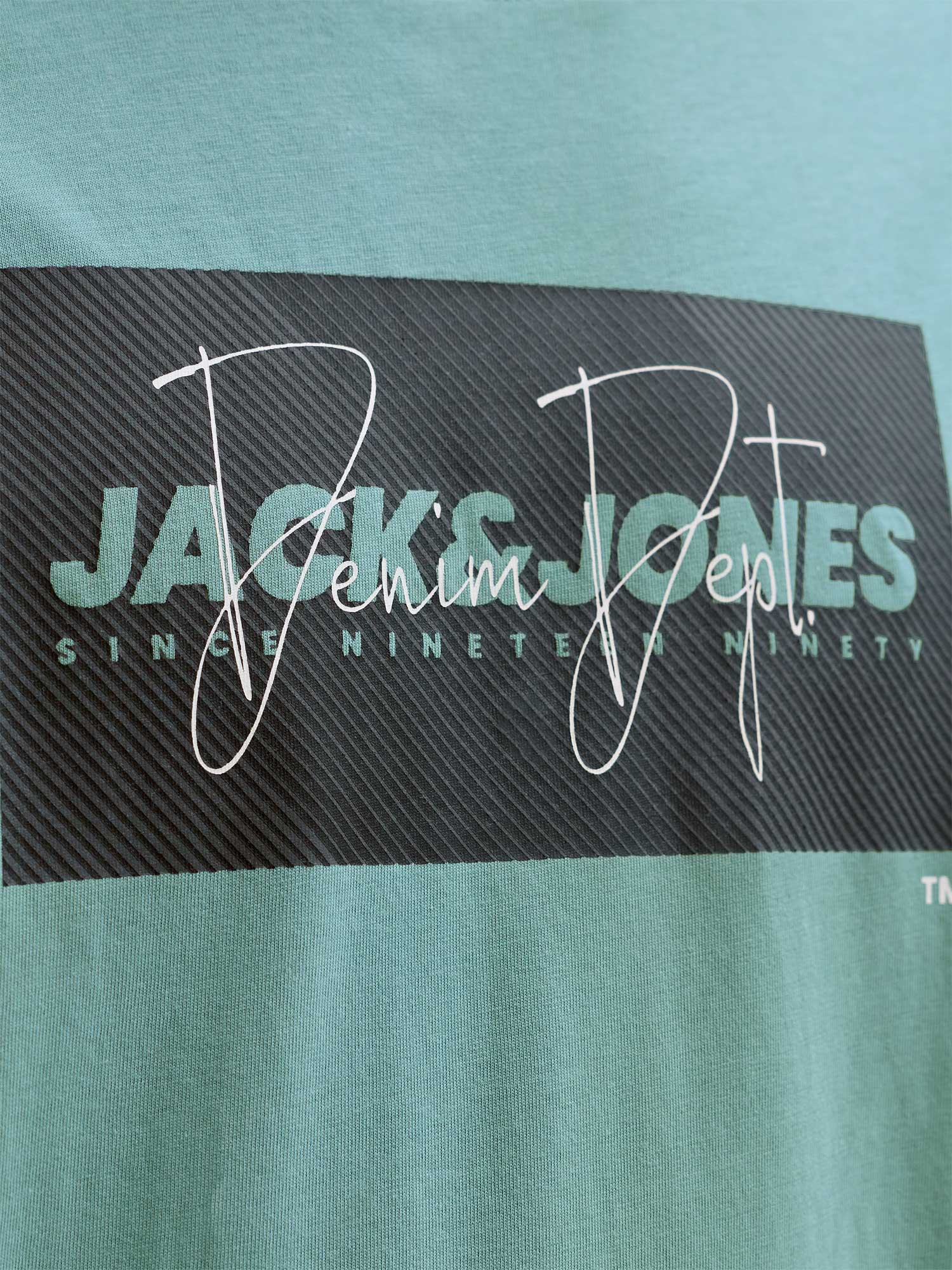 JACK & JONES Тениска JJCOLE PRINT TEE SS CREW NECK