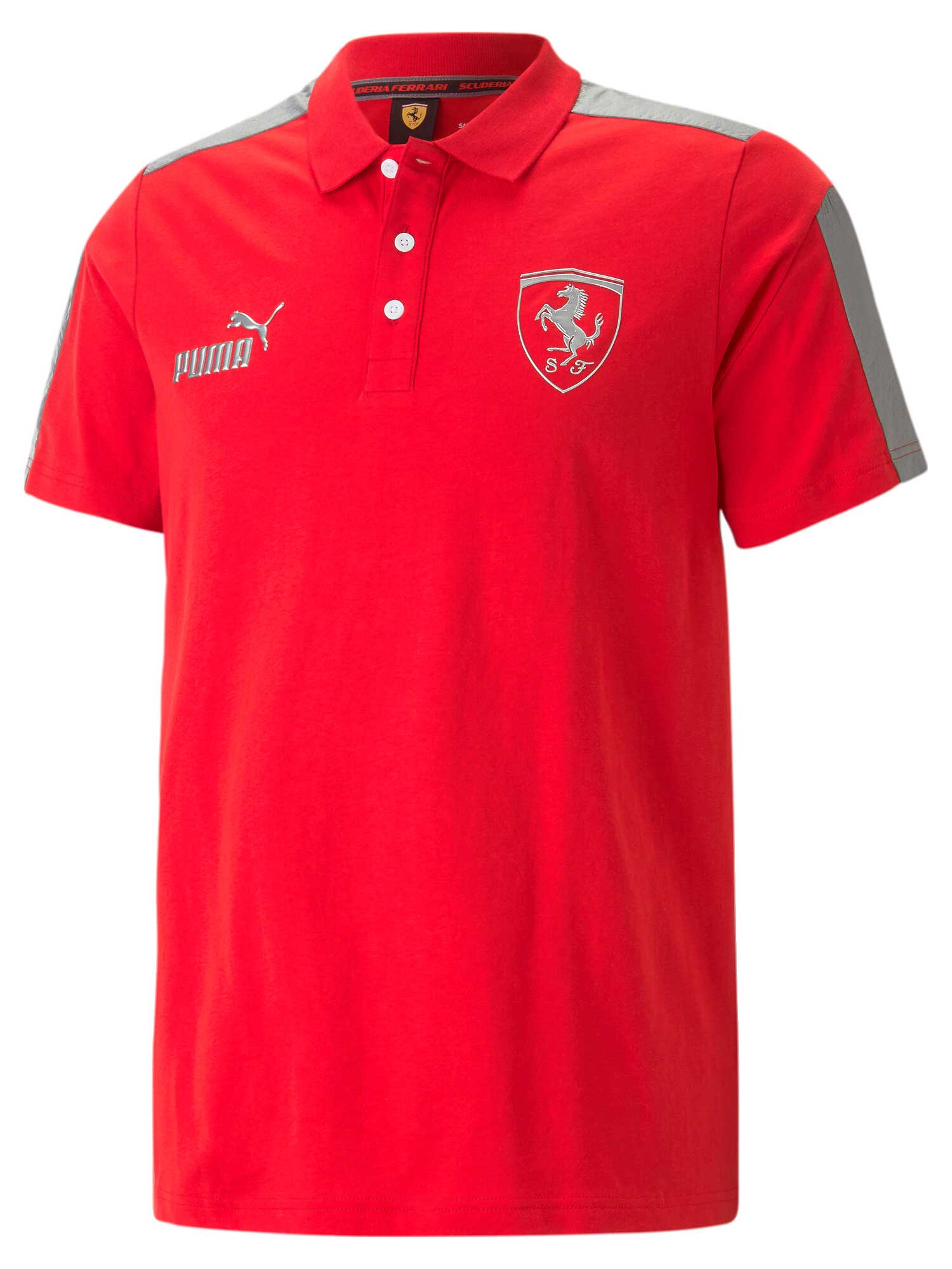 PUMA Тениска Ferrari Race MT7 Monochrome Polo