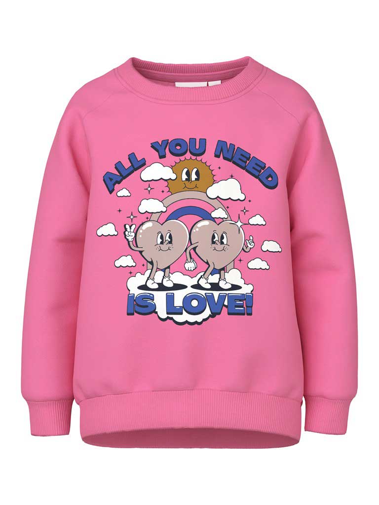NAME IT Блуза NMFVENUS LS SWEAT BRU O1