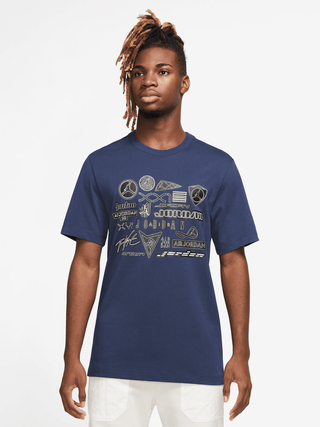 JORDAN Тениска M J BRAND GFX SS CREW 4