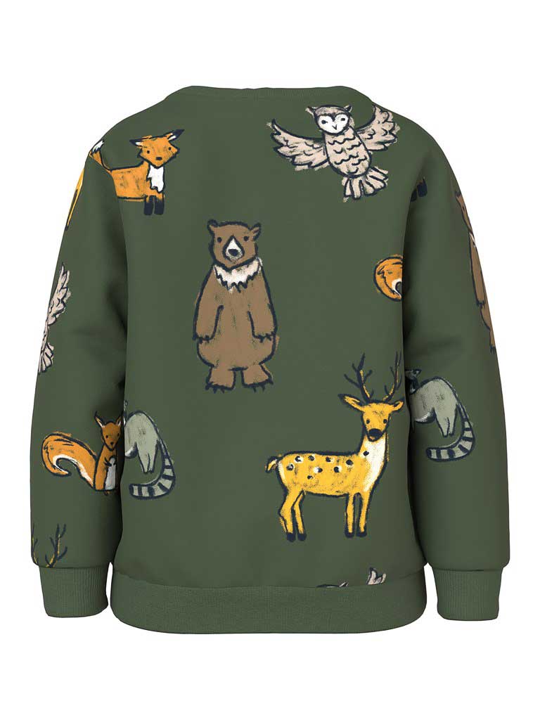 NAME IT Блуза NMMOSVALD SWEAT BRU BOX