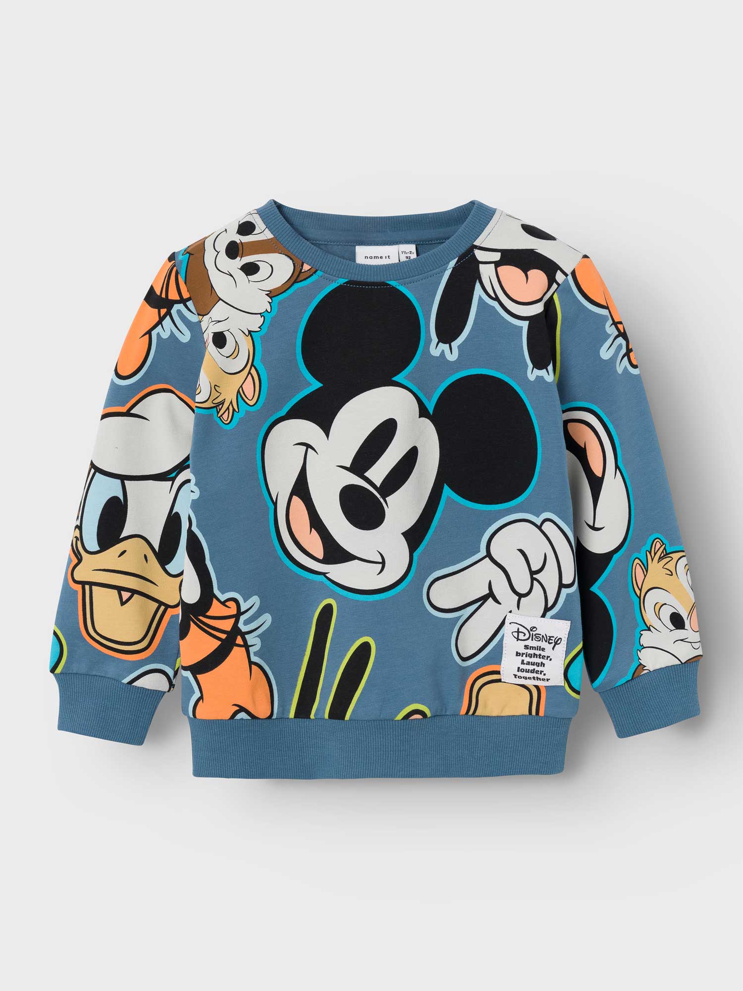 NAME IT Блуза NMMJIMBO MICKEY SWEAT UNB WDI