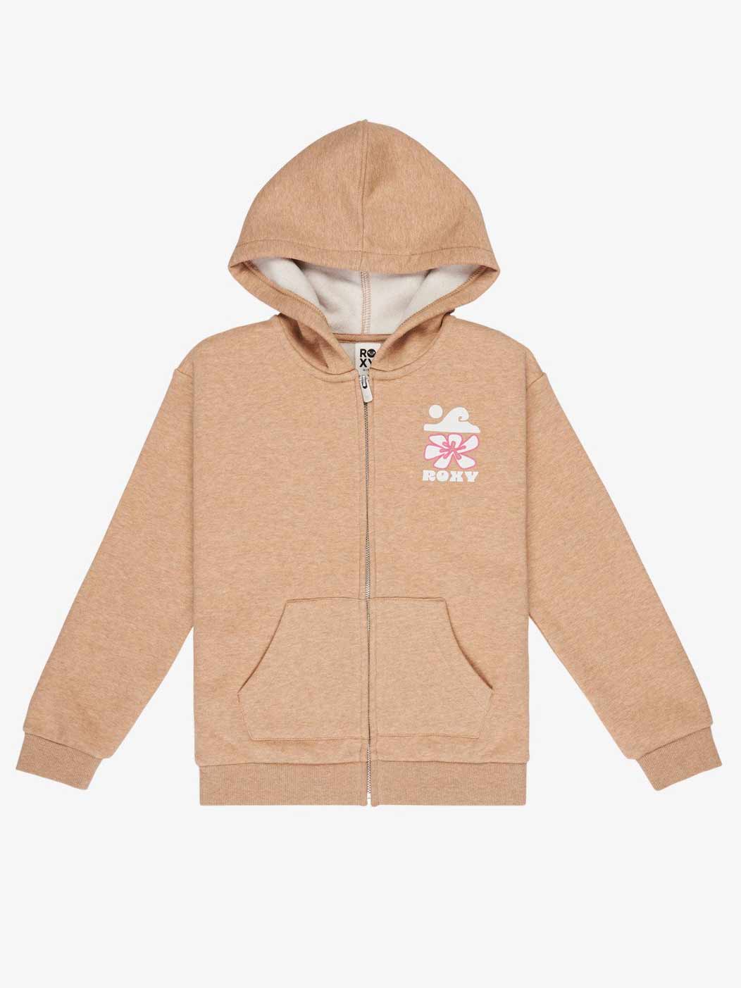 ROXY Суитшърт SURF FEELING ZIPPED BRUSHED