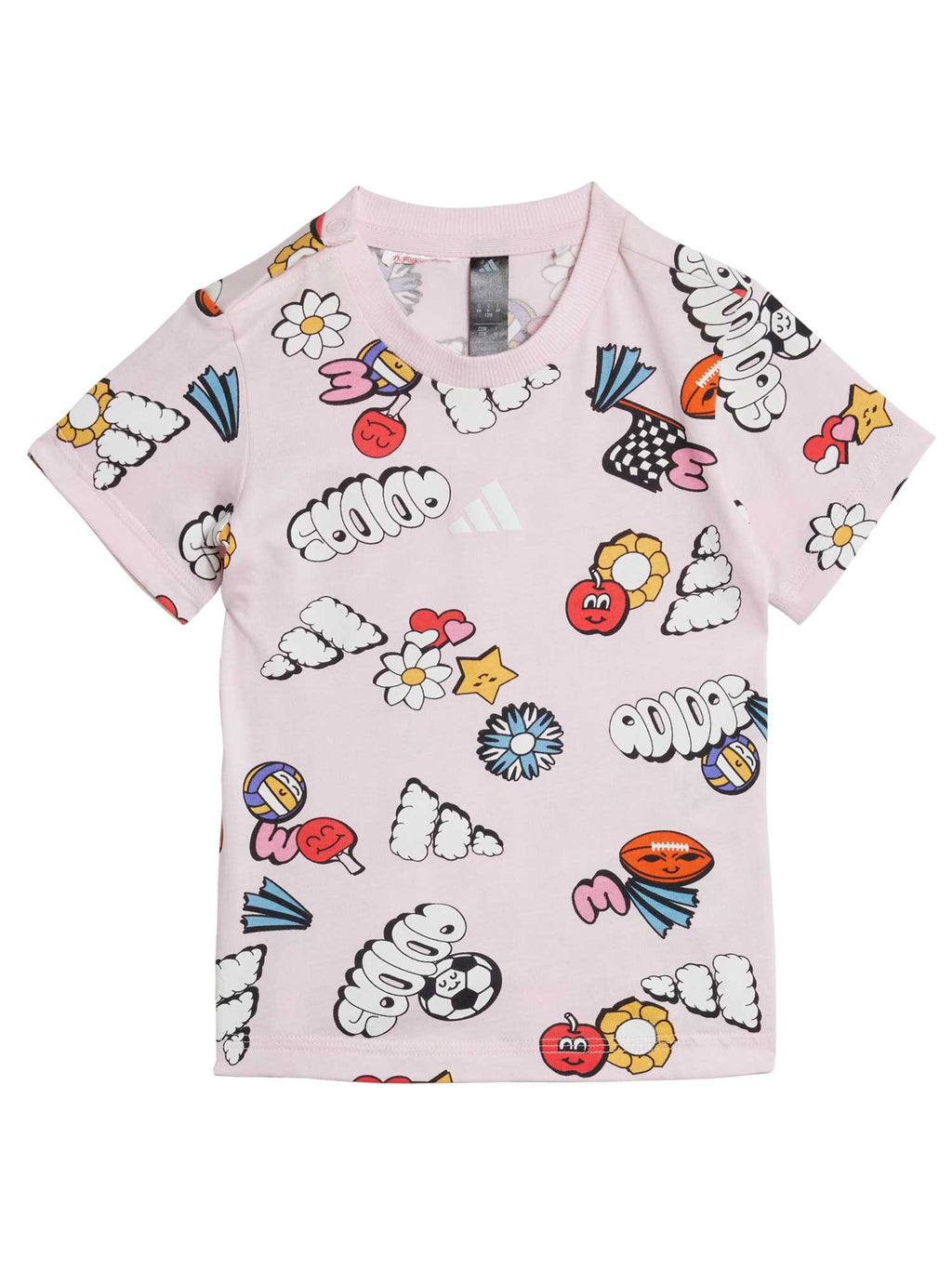 ADIDAS SPORTSWEAR Спортен екип Seasonal Essentials Fun Tee Kids