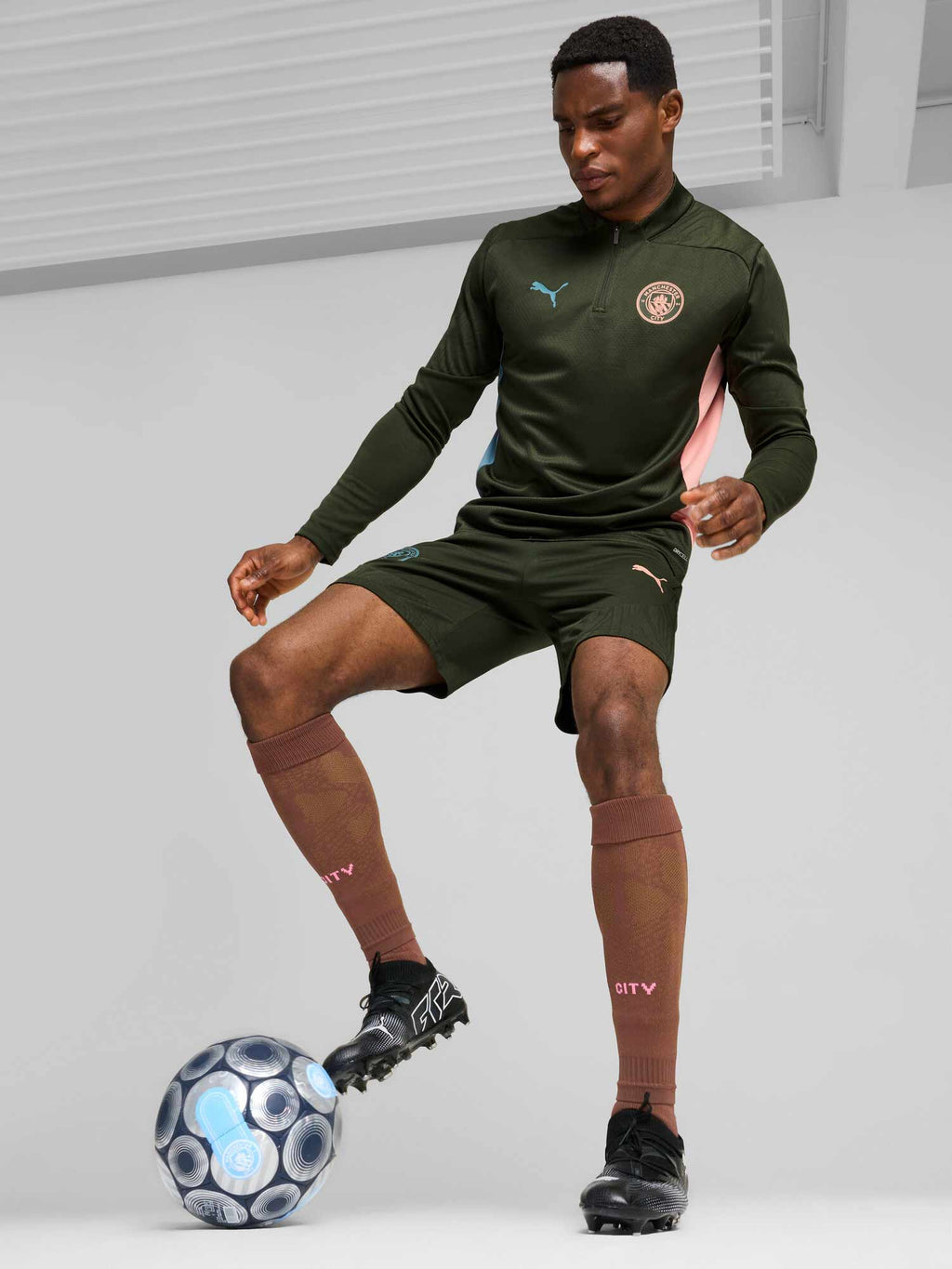 PUMA Блуза MCFC Training 1/4 Zip Top