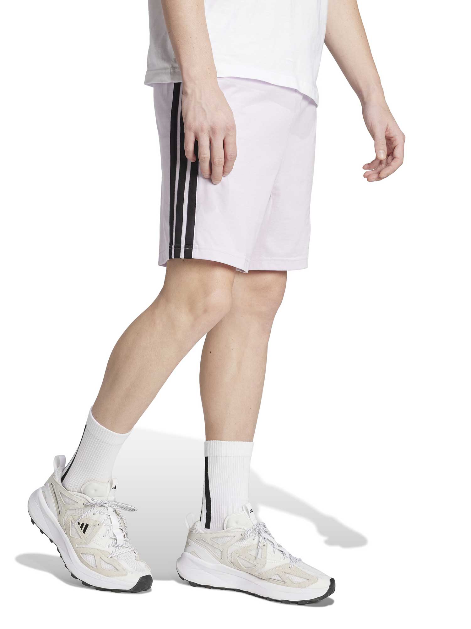 ADIDAS SPORTSWEAR Къси панталони Essentials 3-Stripes Single Jersey