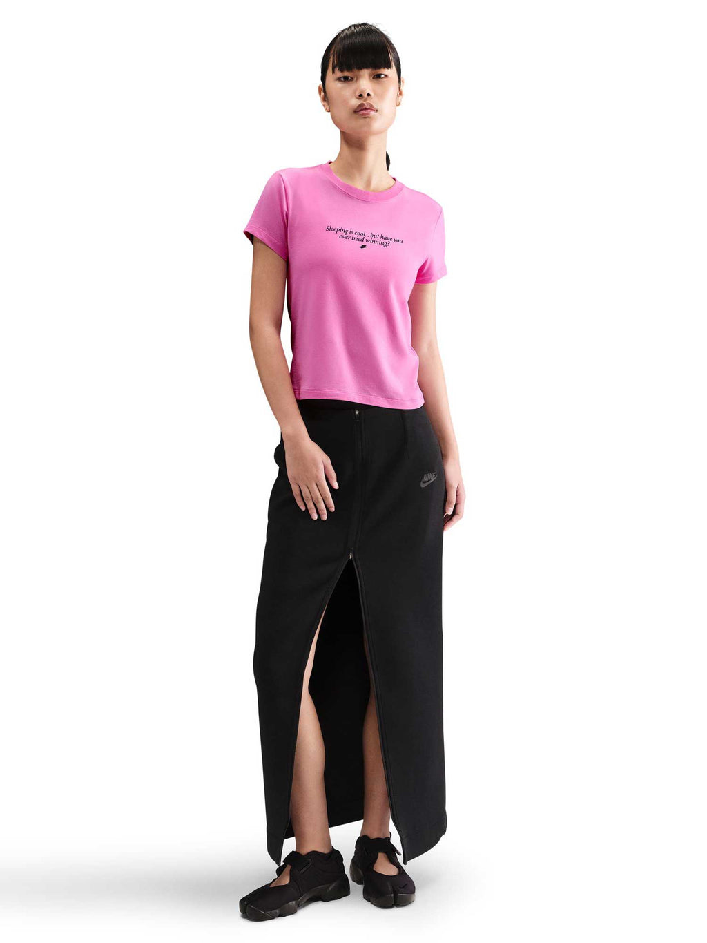 NIKE Тениска W NSW NK CHLL KNIT TEE VRB