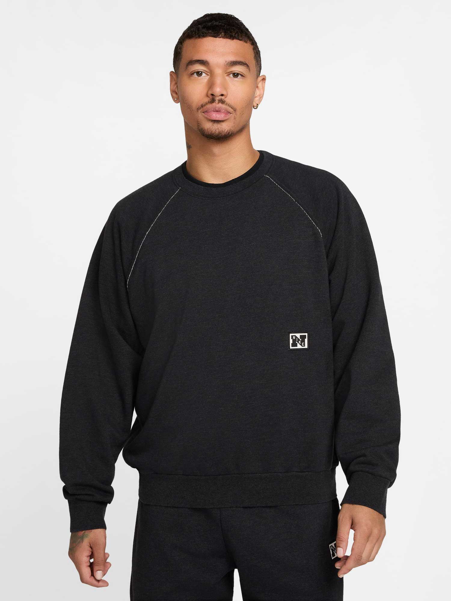 NIKE Блуза M NK DF HERITAGE FLEECE TOP