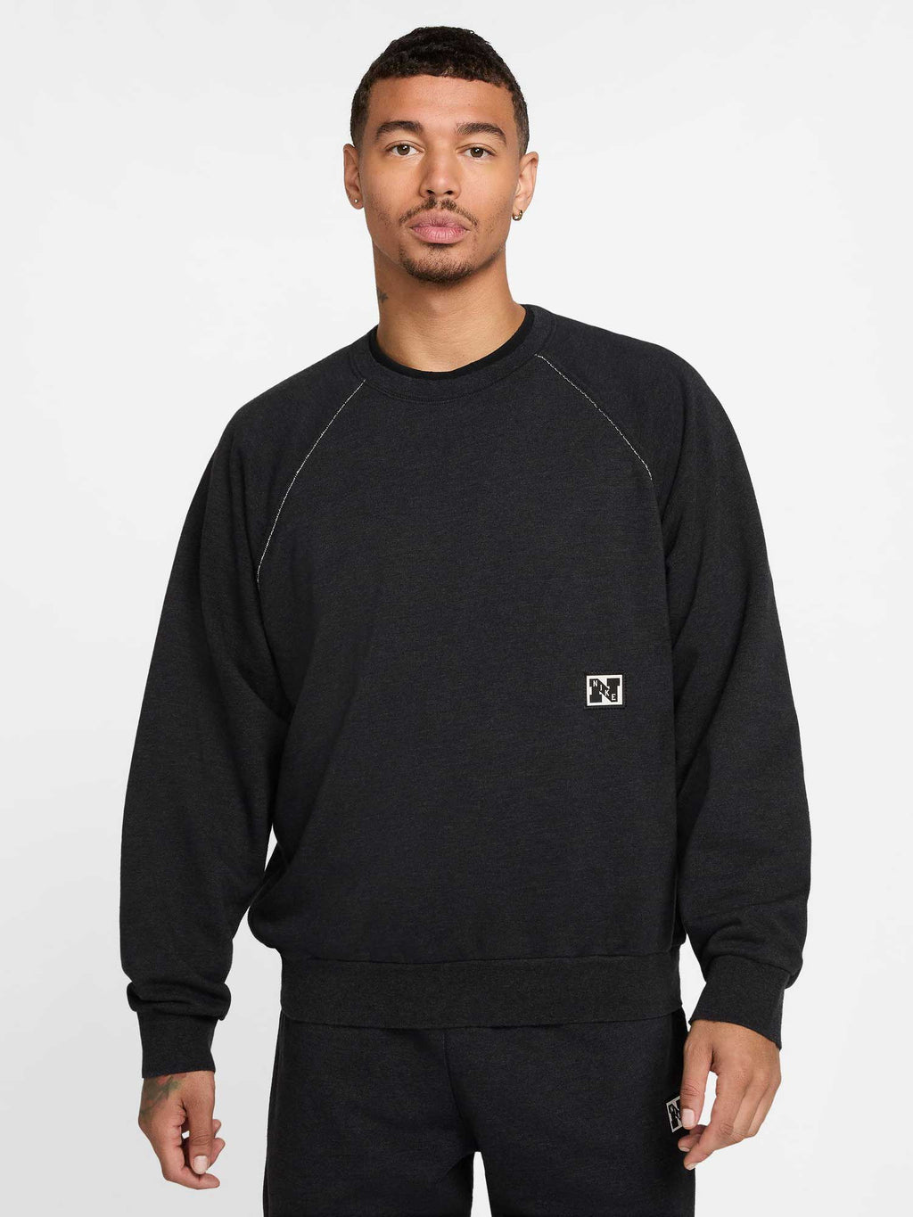 NIKE Блуза M NK DF HERITAGE FLEECE TOP